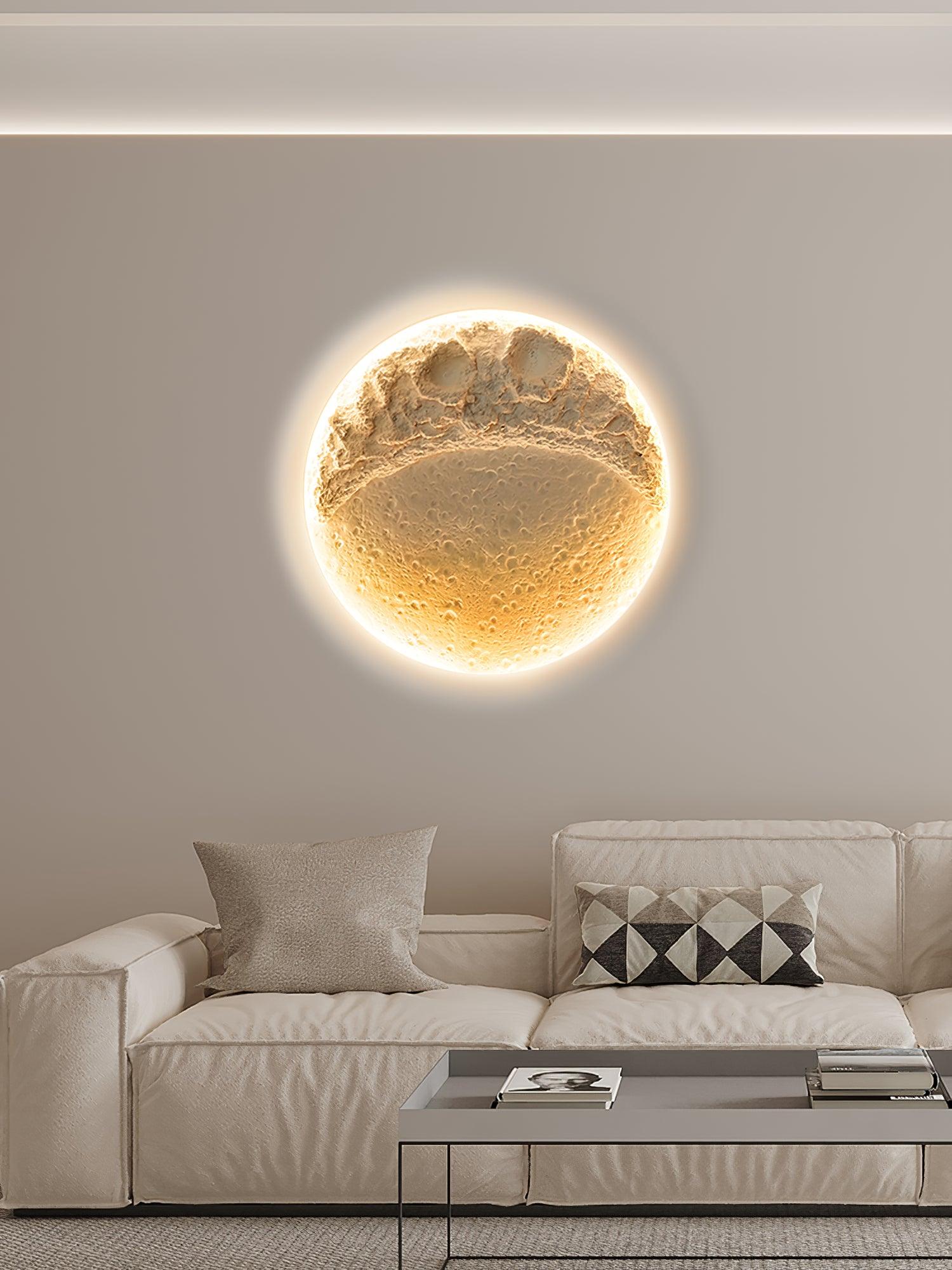 Lustra Applique Murale Plâtre Lune - Neutralighting