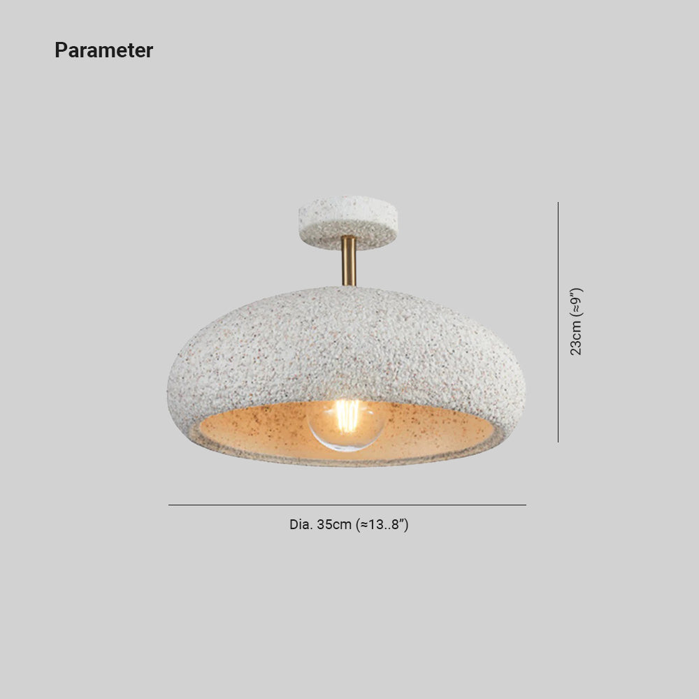 Avi Plafonnier Nordique Résine Chambre à Coucher Salle à Manger - Neutralighting