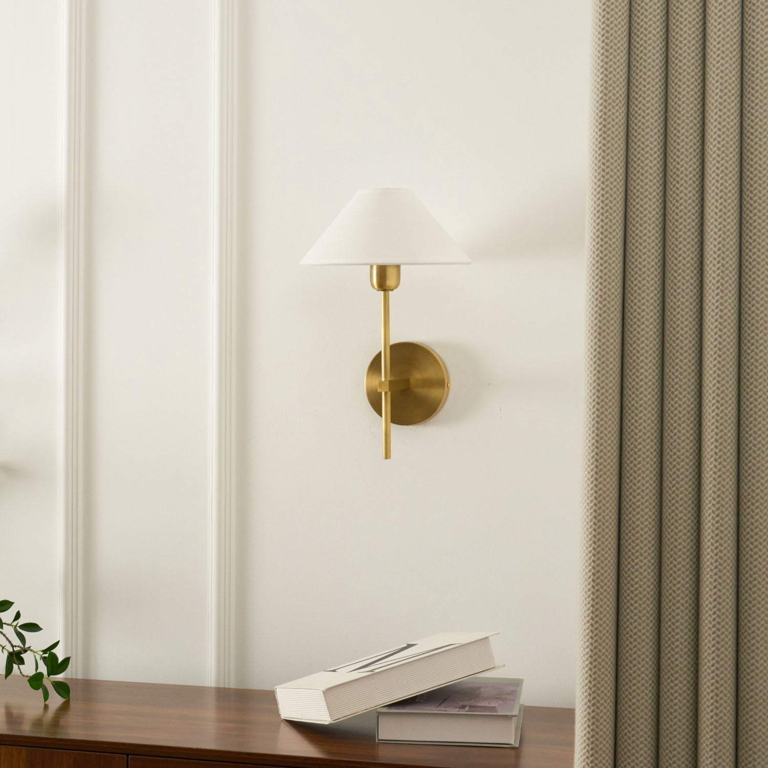 Genevieve Applique Murale en Tissu - Neutralighting