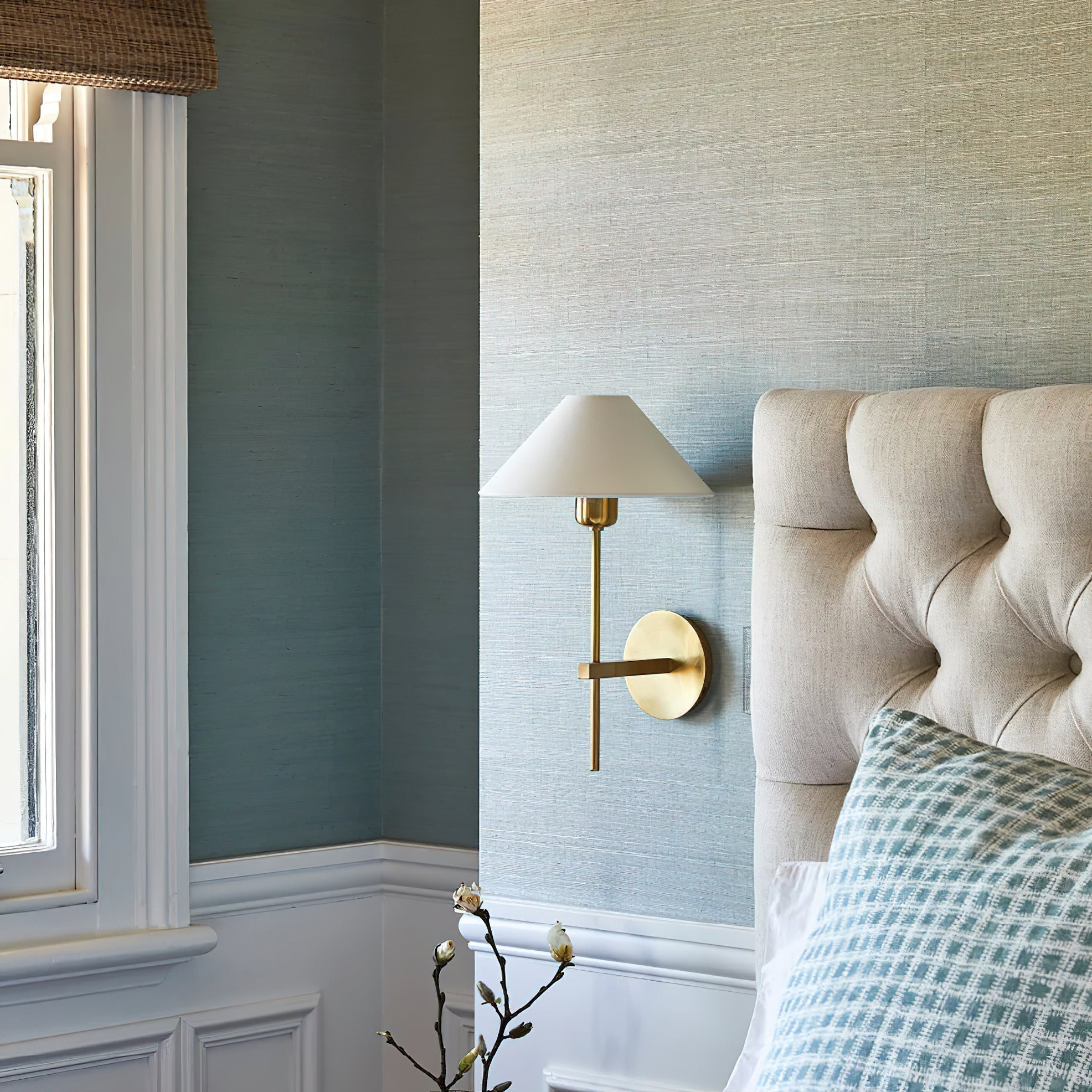Genevieve Applique Murale en Tissu - Neutralighting