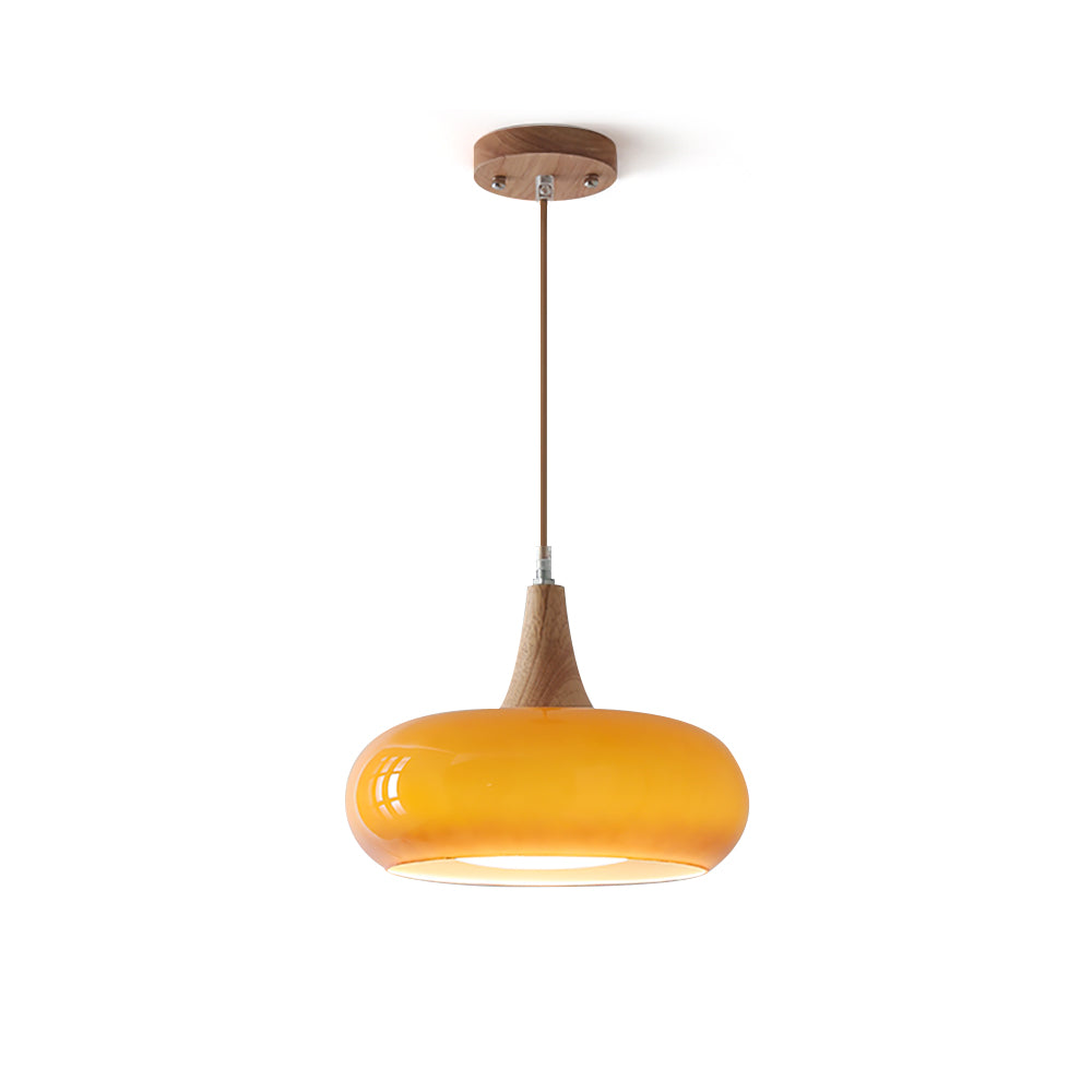 Charlotte Suspension Bois 1/2/3 Lampes