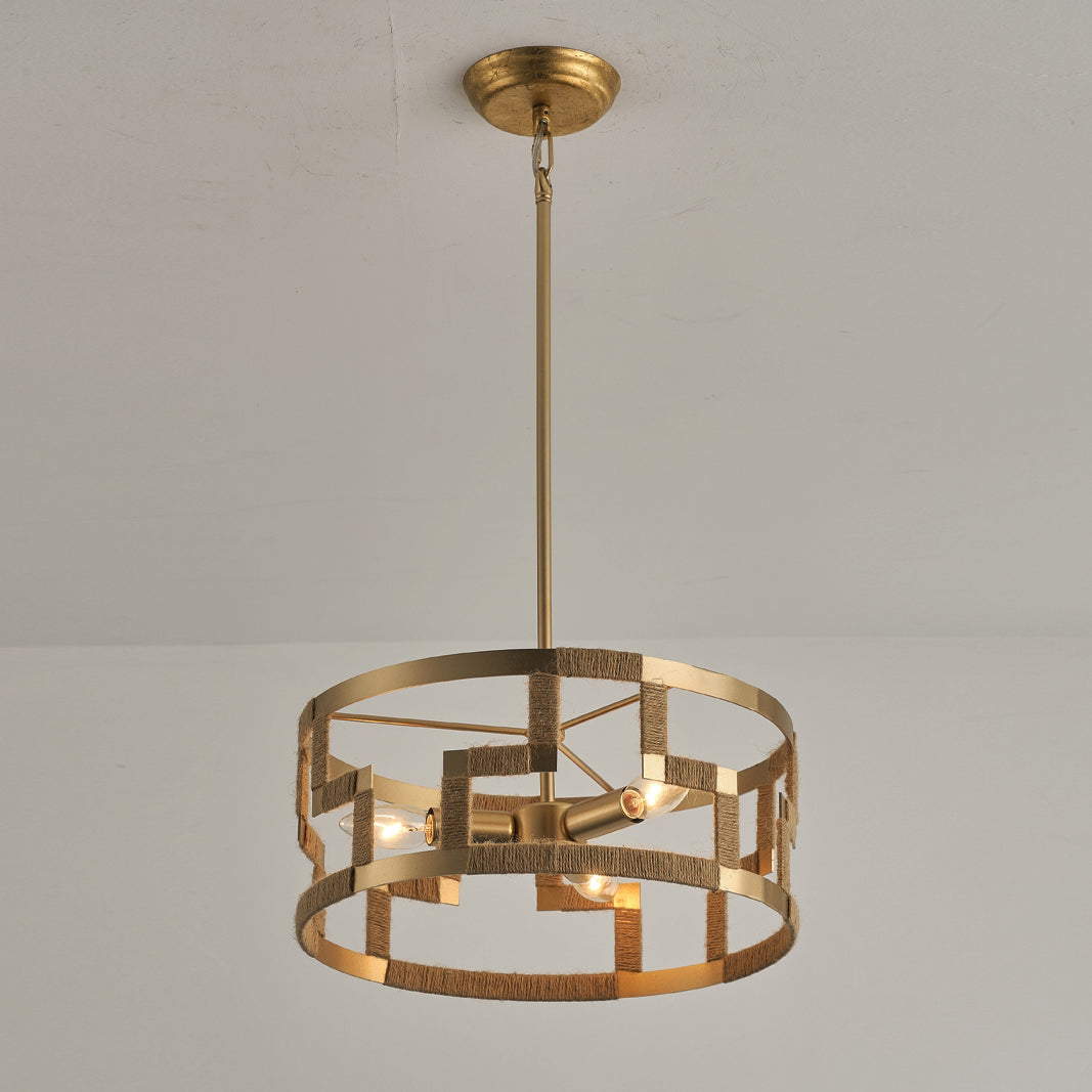 Syraeeth Suspension Métal Doré Créativité Individuelle - Neutralighting