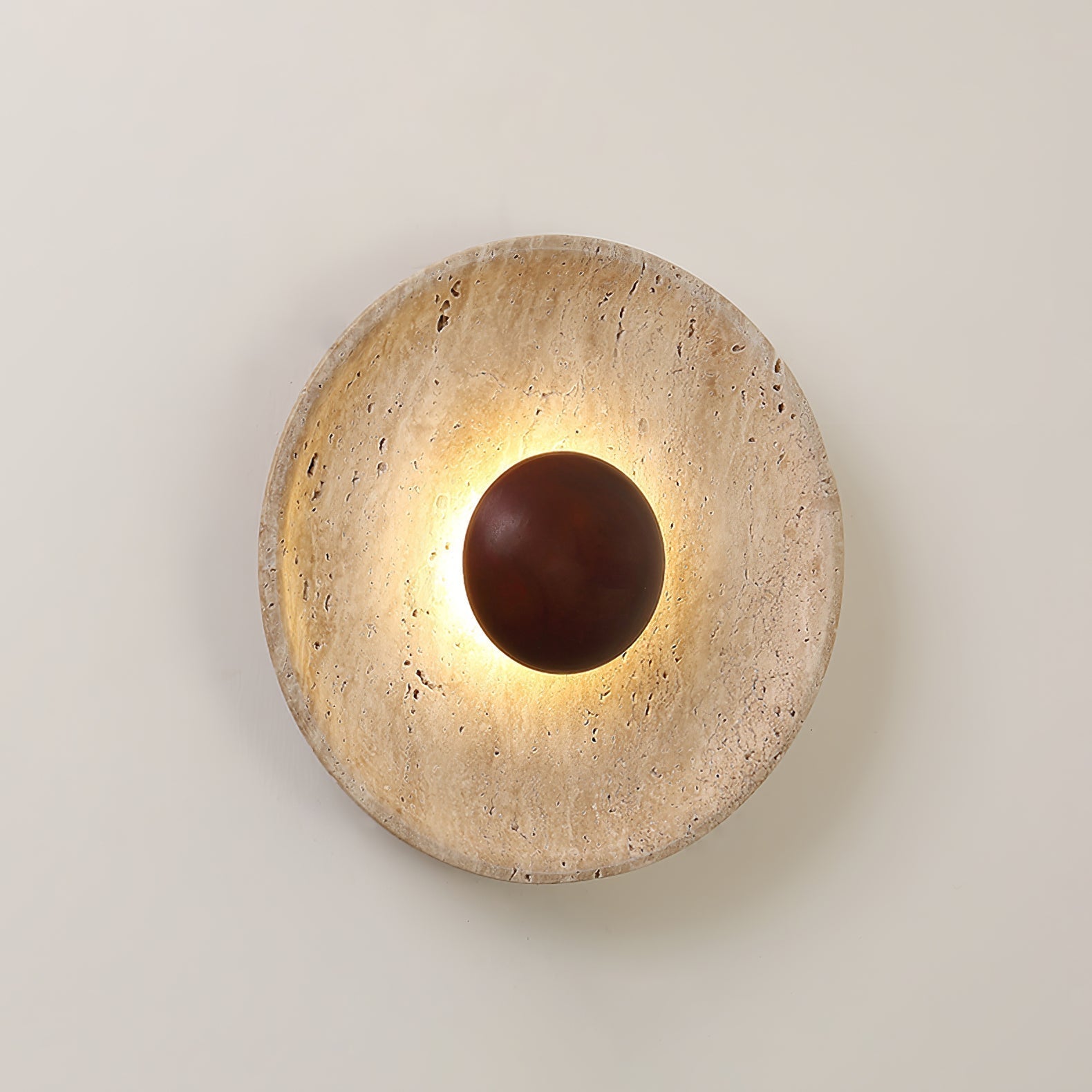 Ulraeia Minimaliste Travertin Luminaire Mural - Neutralighting