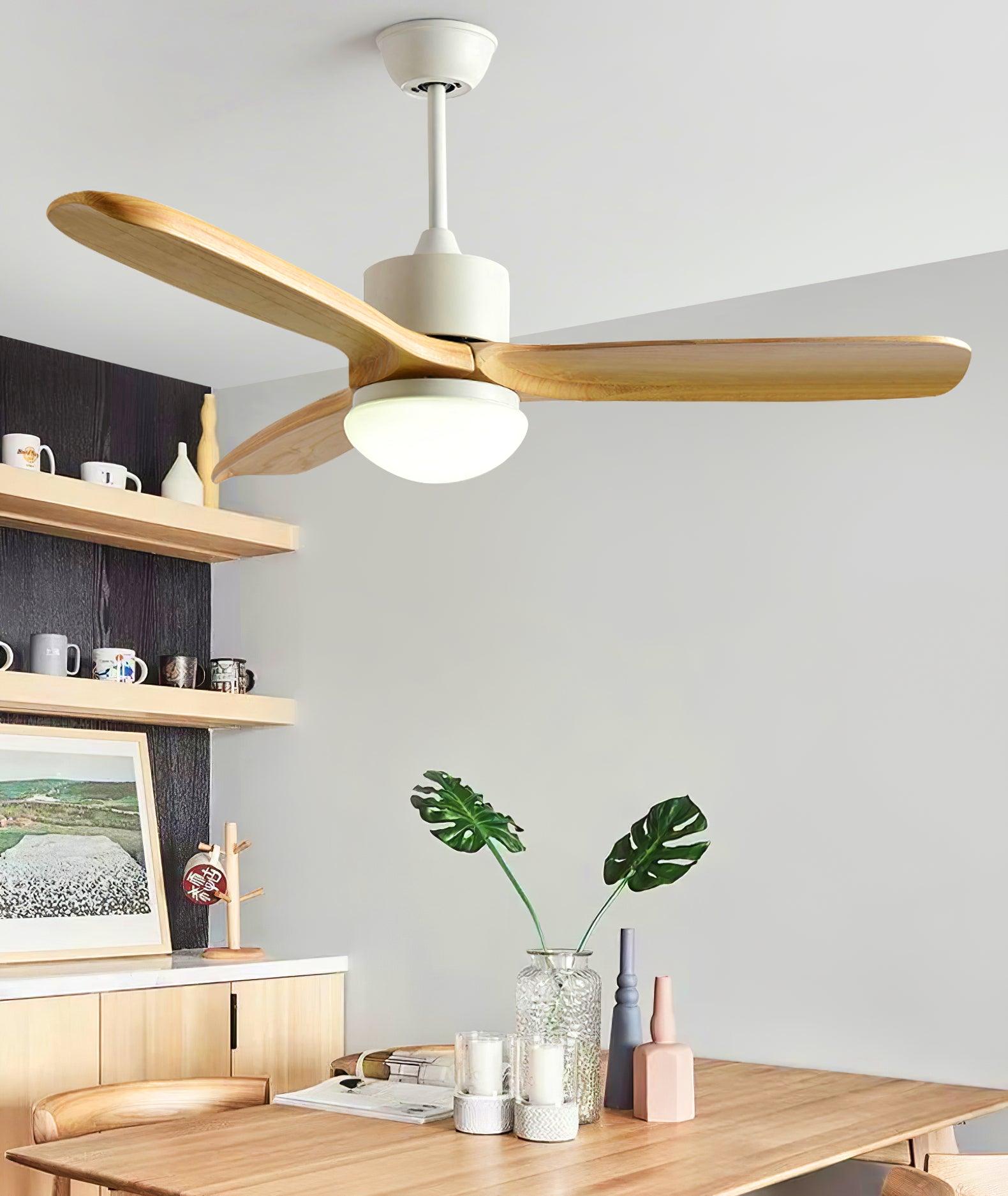 Utalis Plafonnier Ventilateur Naturel Élégant - Neutralighting