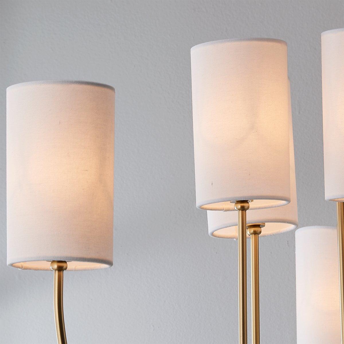 Asolira Chandelier Tissu Noir Industriel Vintage - Neutralighting