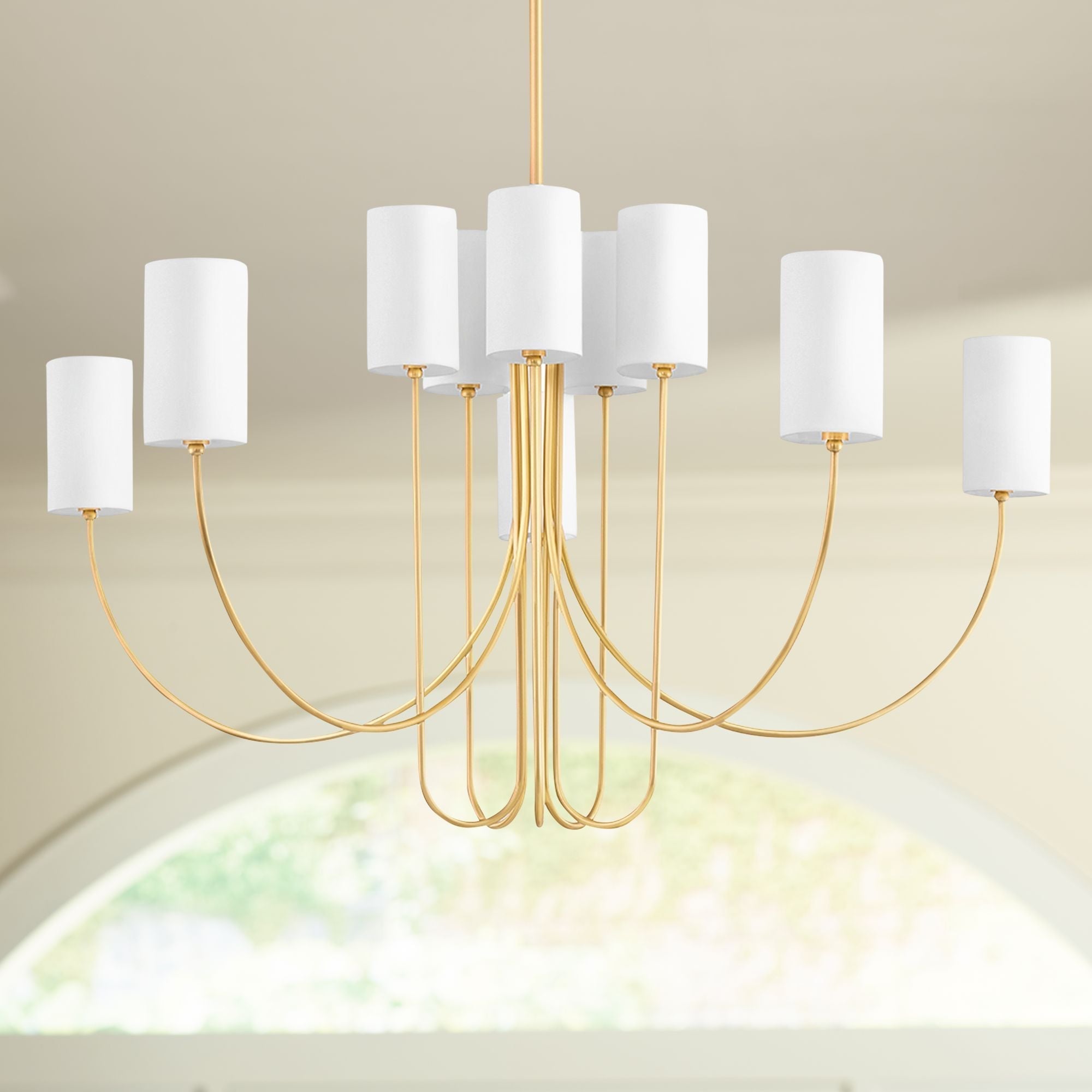 Asolira Chandelier Tissu Noir Industriel Vintage - Neutralighting