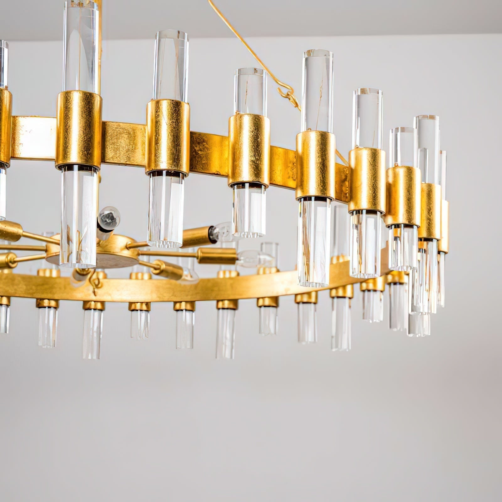 Ellorel Lustre Postmoderne De Luxe Métal Acrylique - Neutralighting