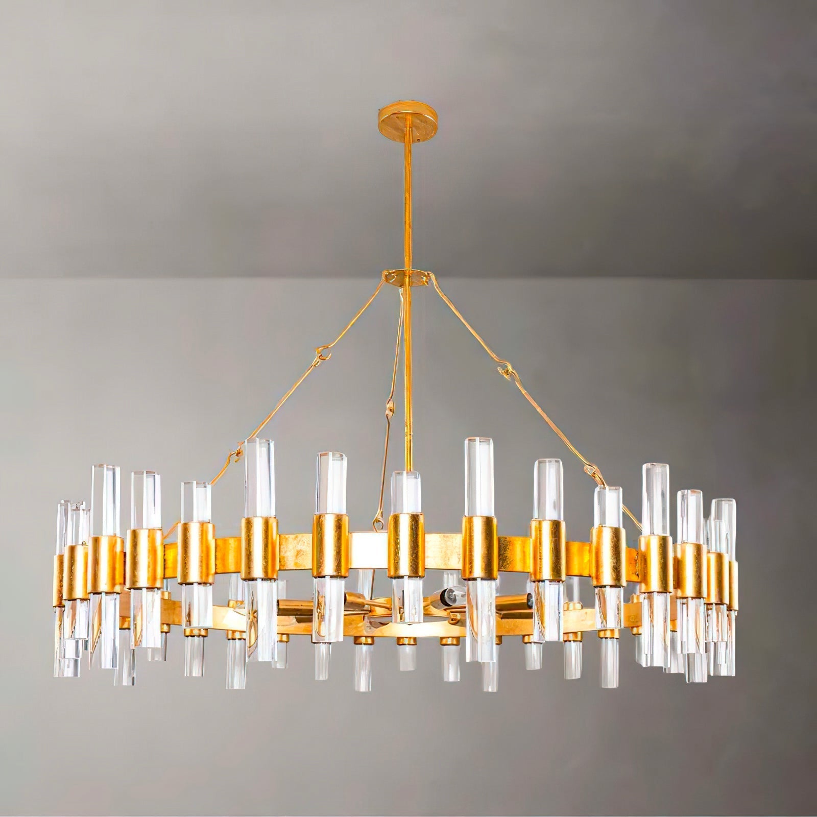 Ellorel Lustre Postmoderne De Luxe Métal Acrylique - Neutralighting
