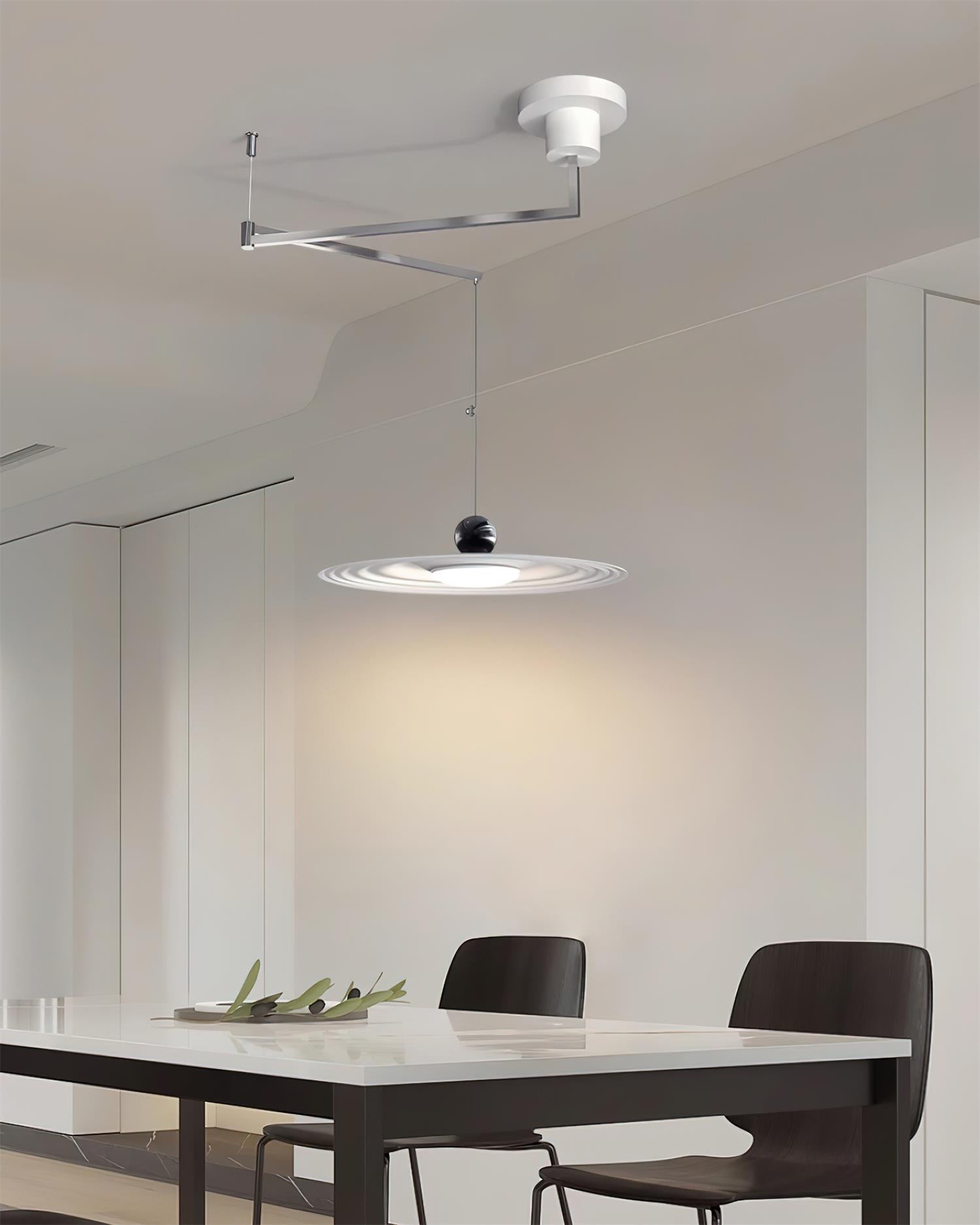 Helios Balançoire Suspension Réglable Sculptural Minimaliste - Neutralighting