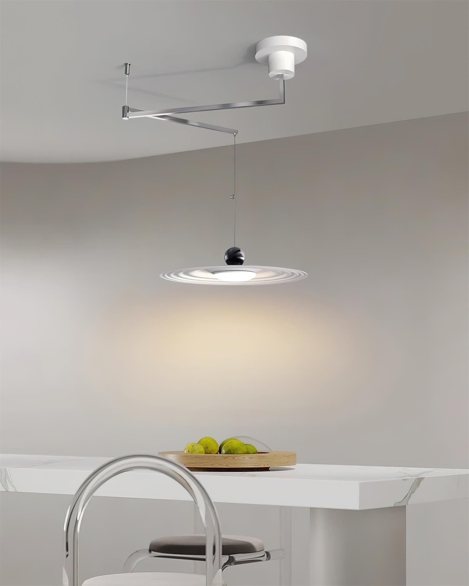 Helios Balançoire Suspension Réglable Sculptural Minimaliste - Neutralighting