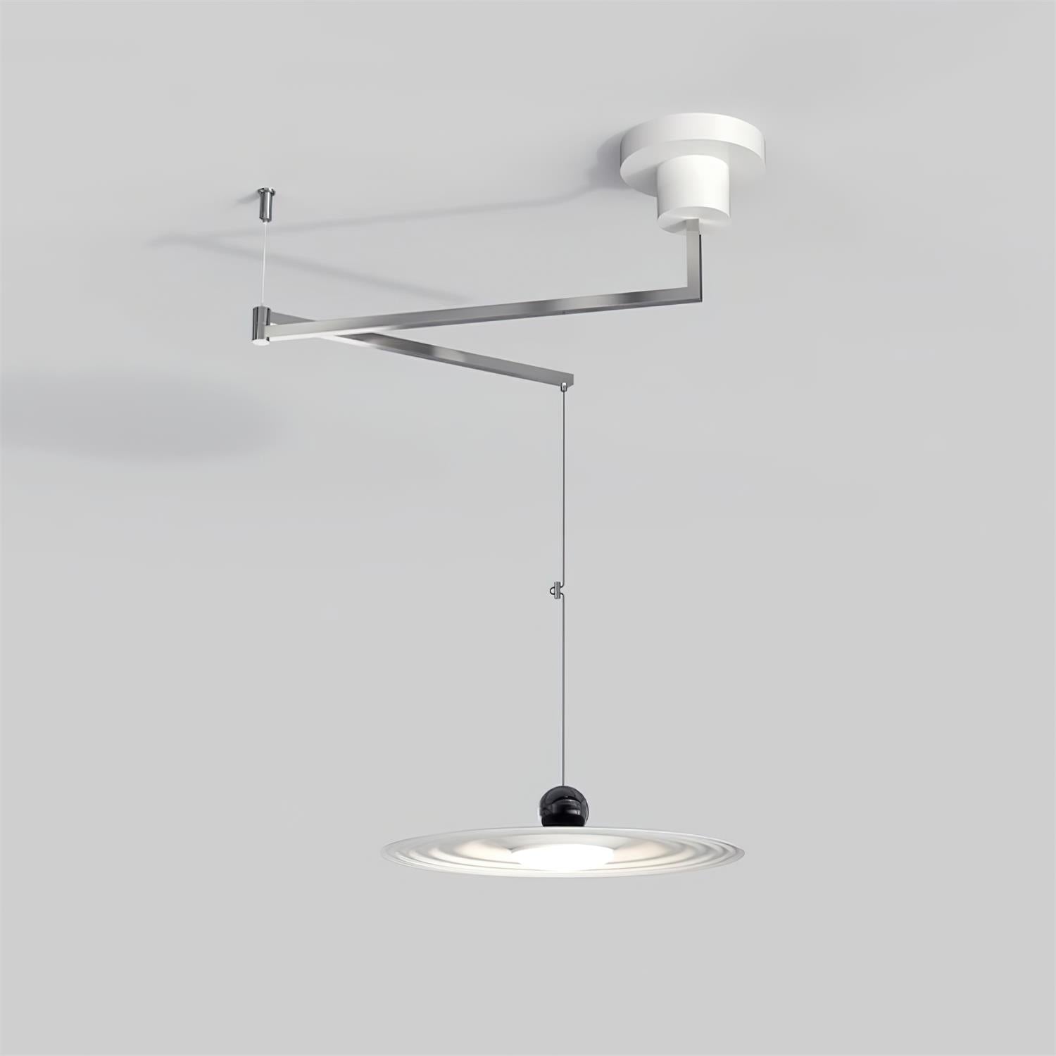 Helios Balançoire Suspension Réglable Sculptural Minimaliste - Neutralighting