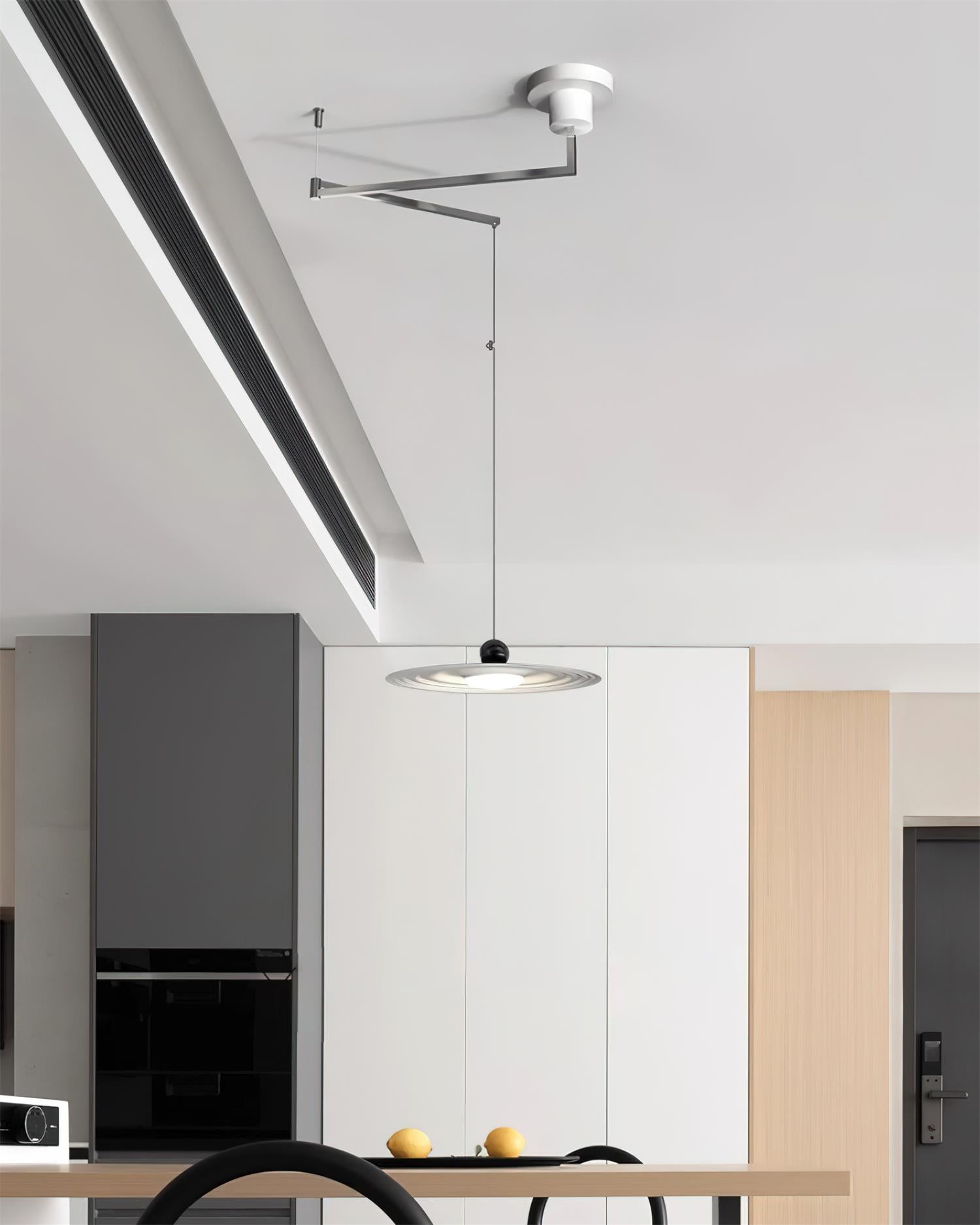 Helios Balançoire Suspension Réglable Sculptural Minimaliste - Neutralighting