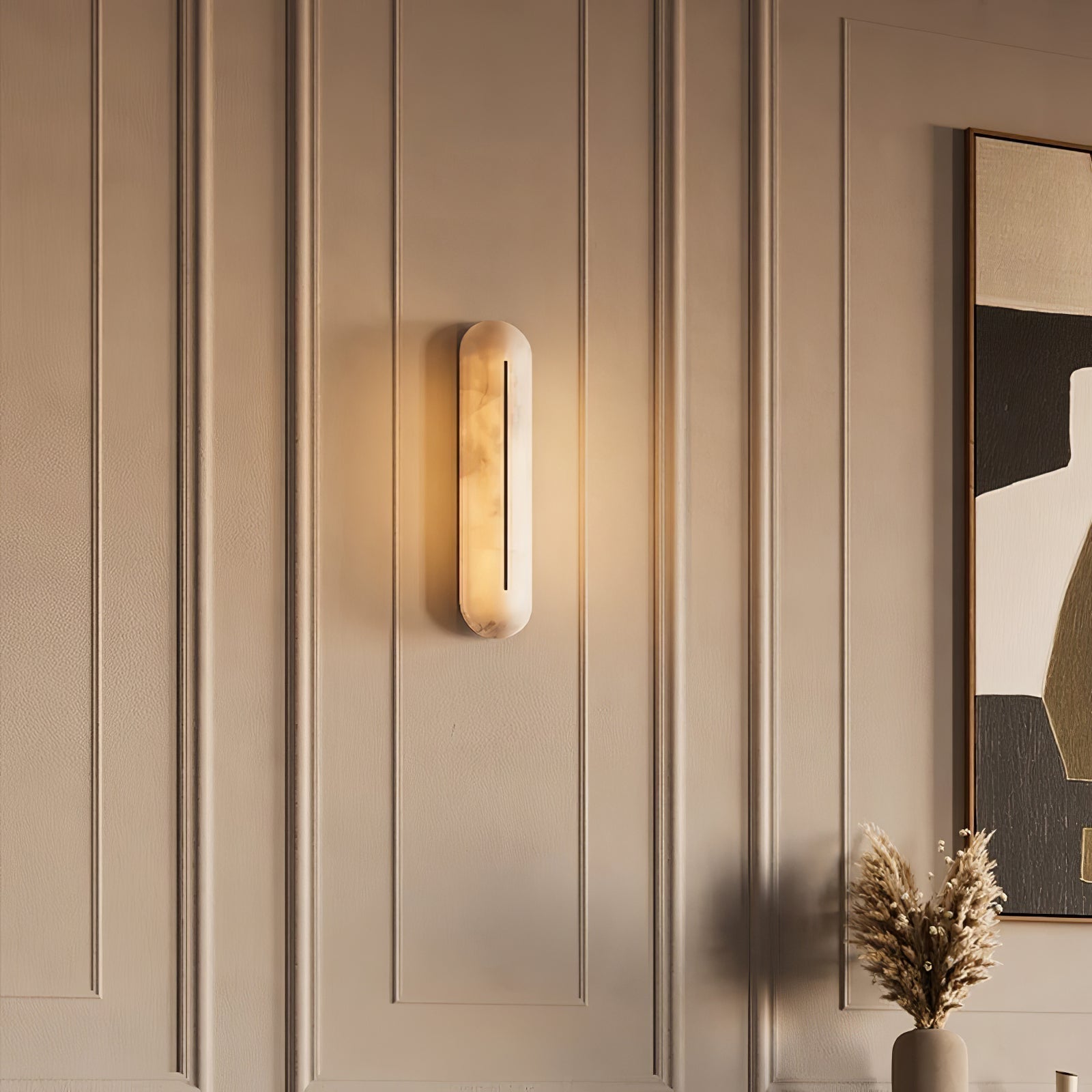 Armaryra Applique Murale Oblongue en Albâtre - Neutralighting