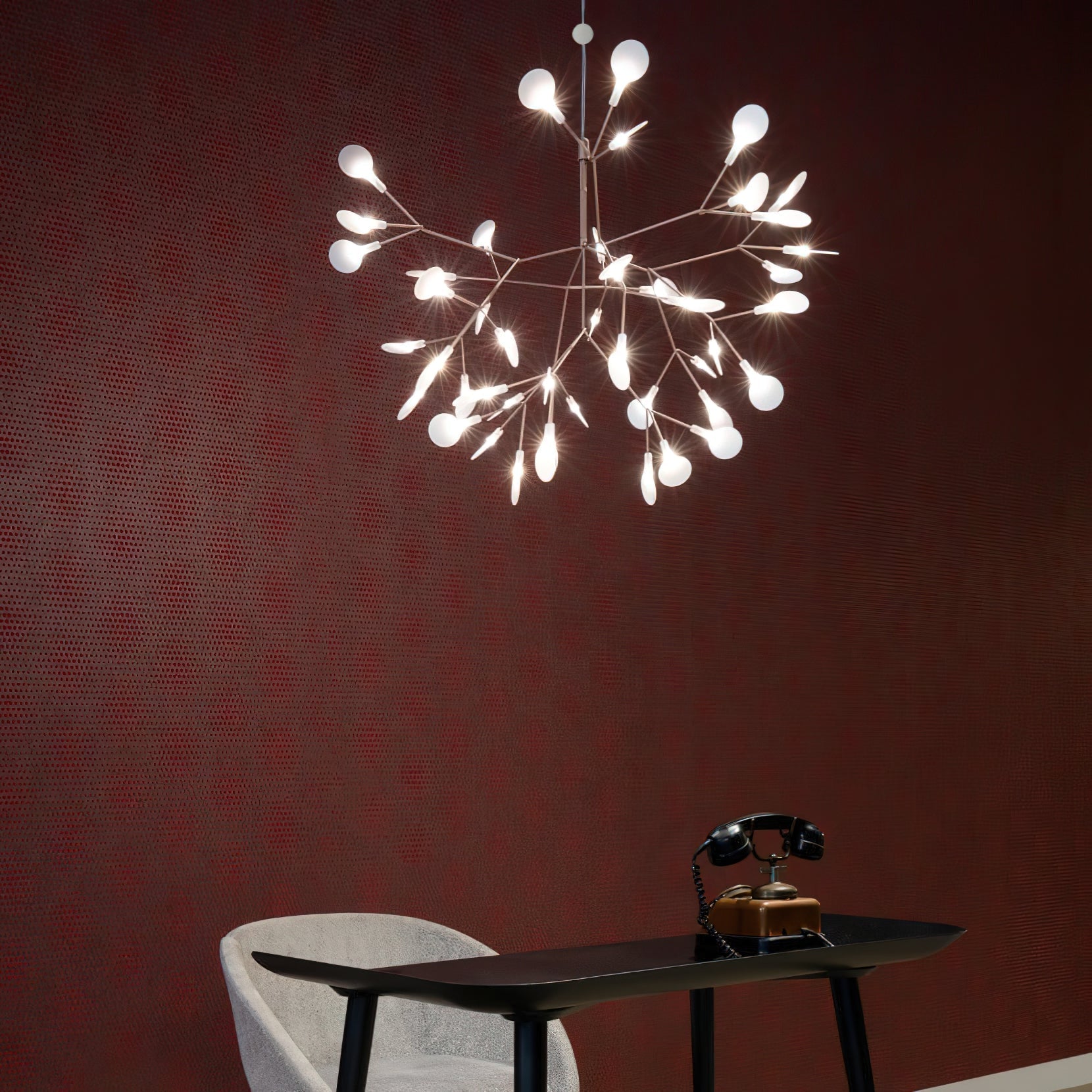 Allirus Chandelier Métal Acrylique Luxe Postmoderne - Neutralighting