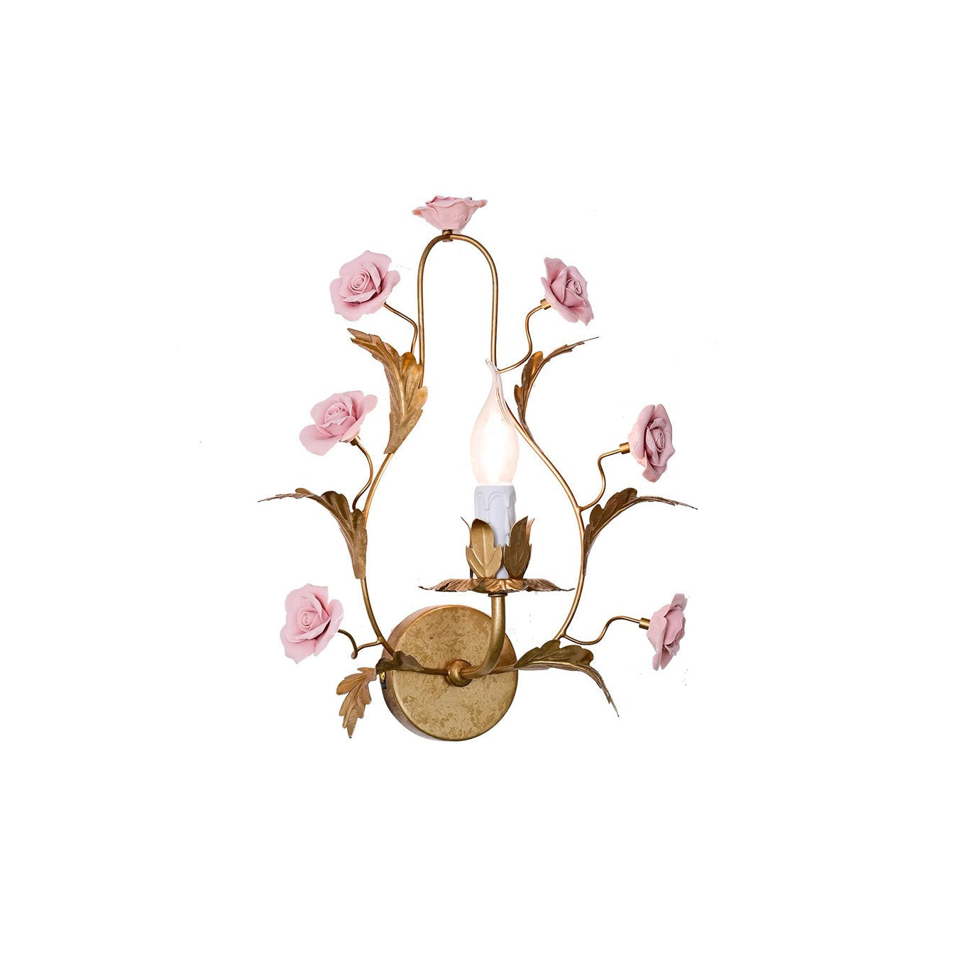 Orvara Applique Murale Créativité Céramique Florale - Neutralighting