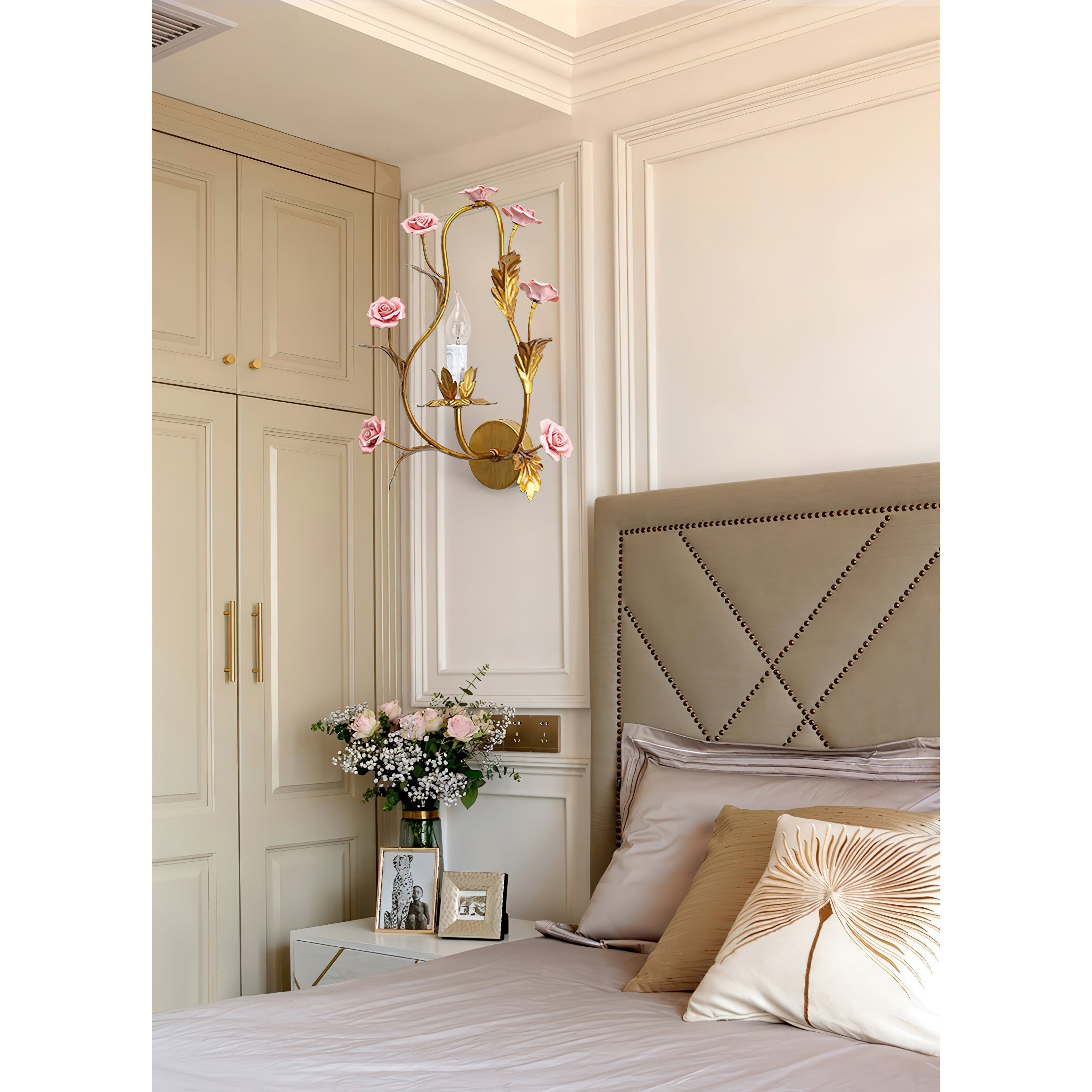 Orvara Applique Murale Créativité Céramique Florale - Neutralighting