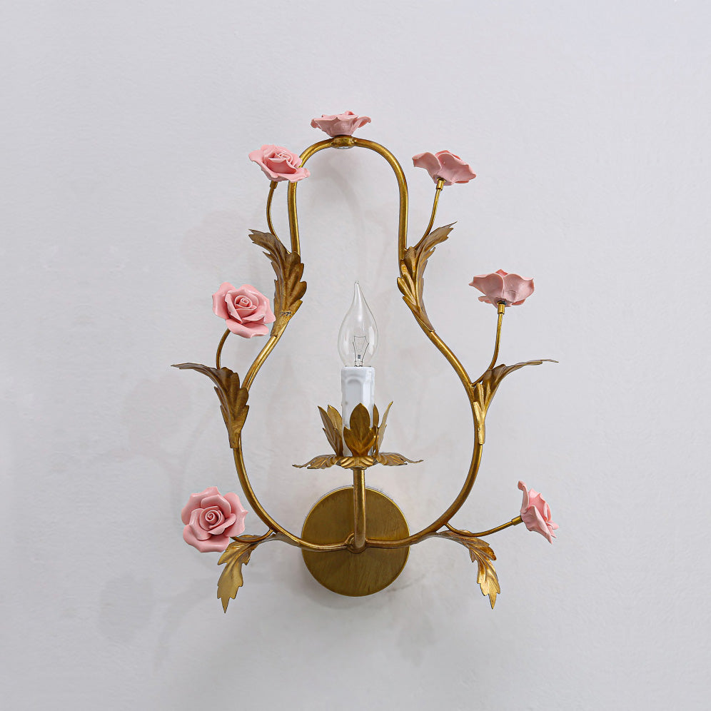Orvara Applique Murale Créativité Céramique Florale - Neutralighting