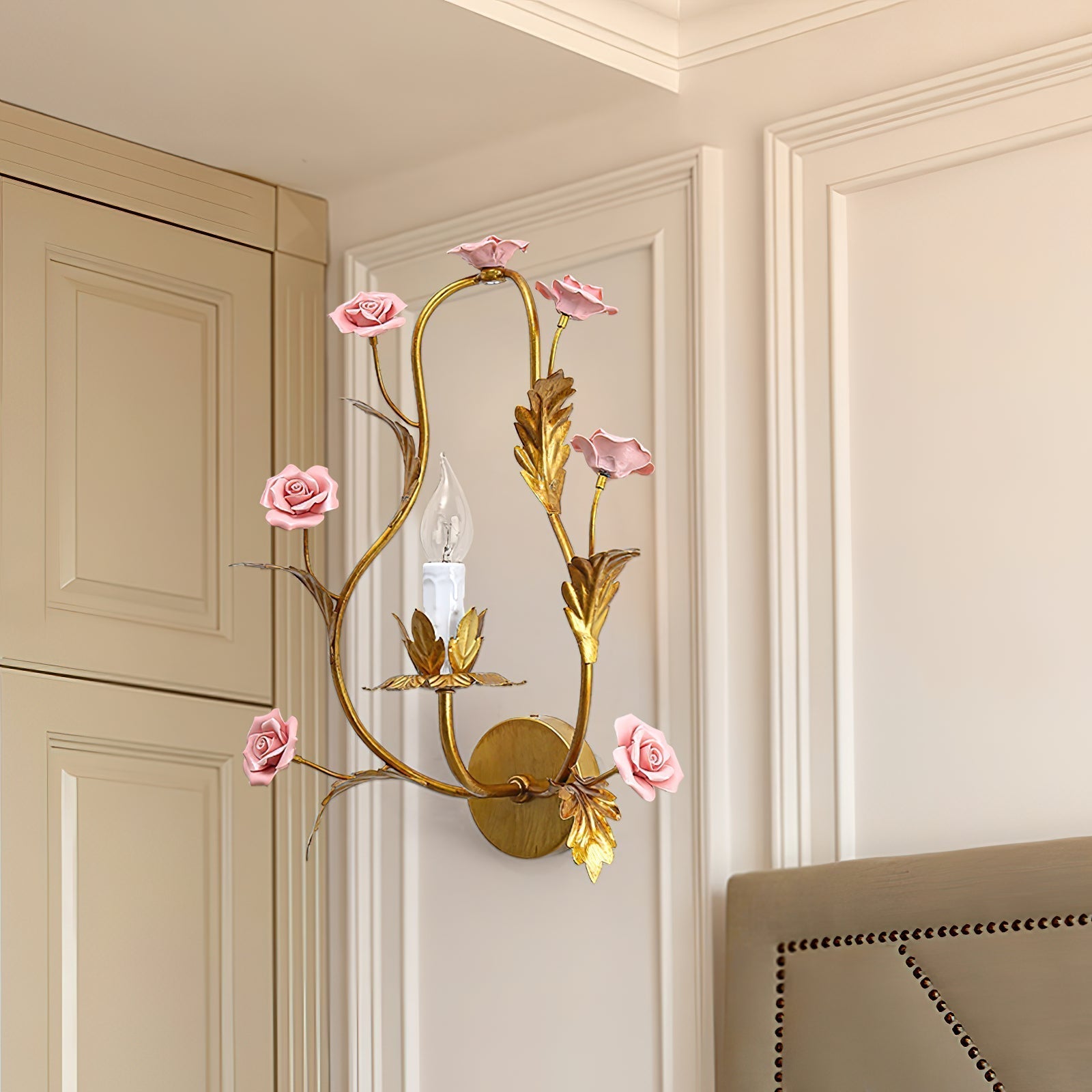 Orvara Applique Murale Créativité Céramique Florale - Neutralighting