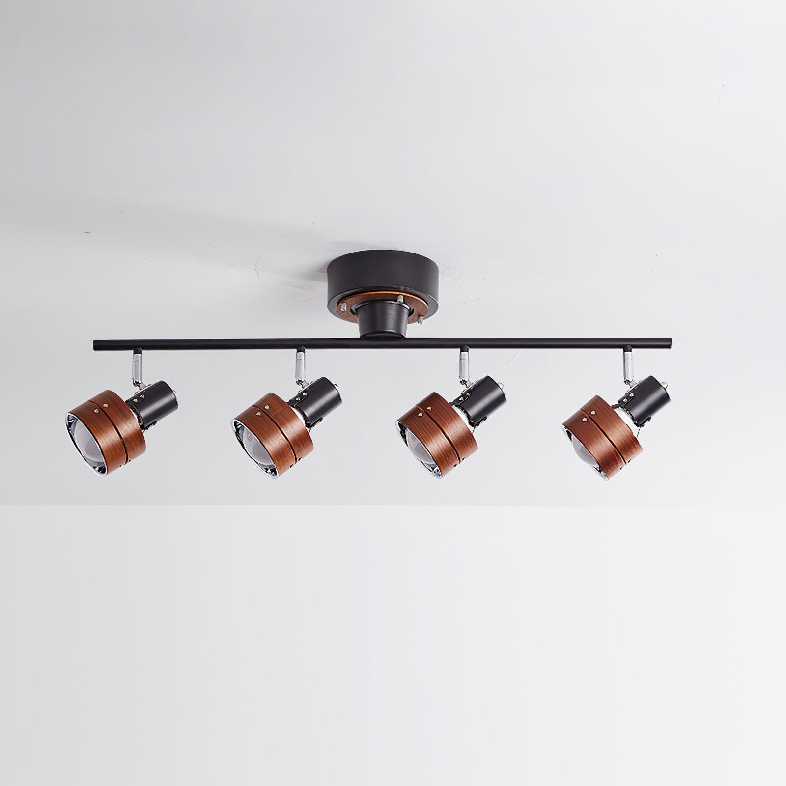 Daven Lustra Projecteur Rail 4-Lumières Ajustable - Neutralighting