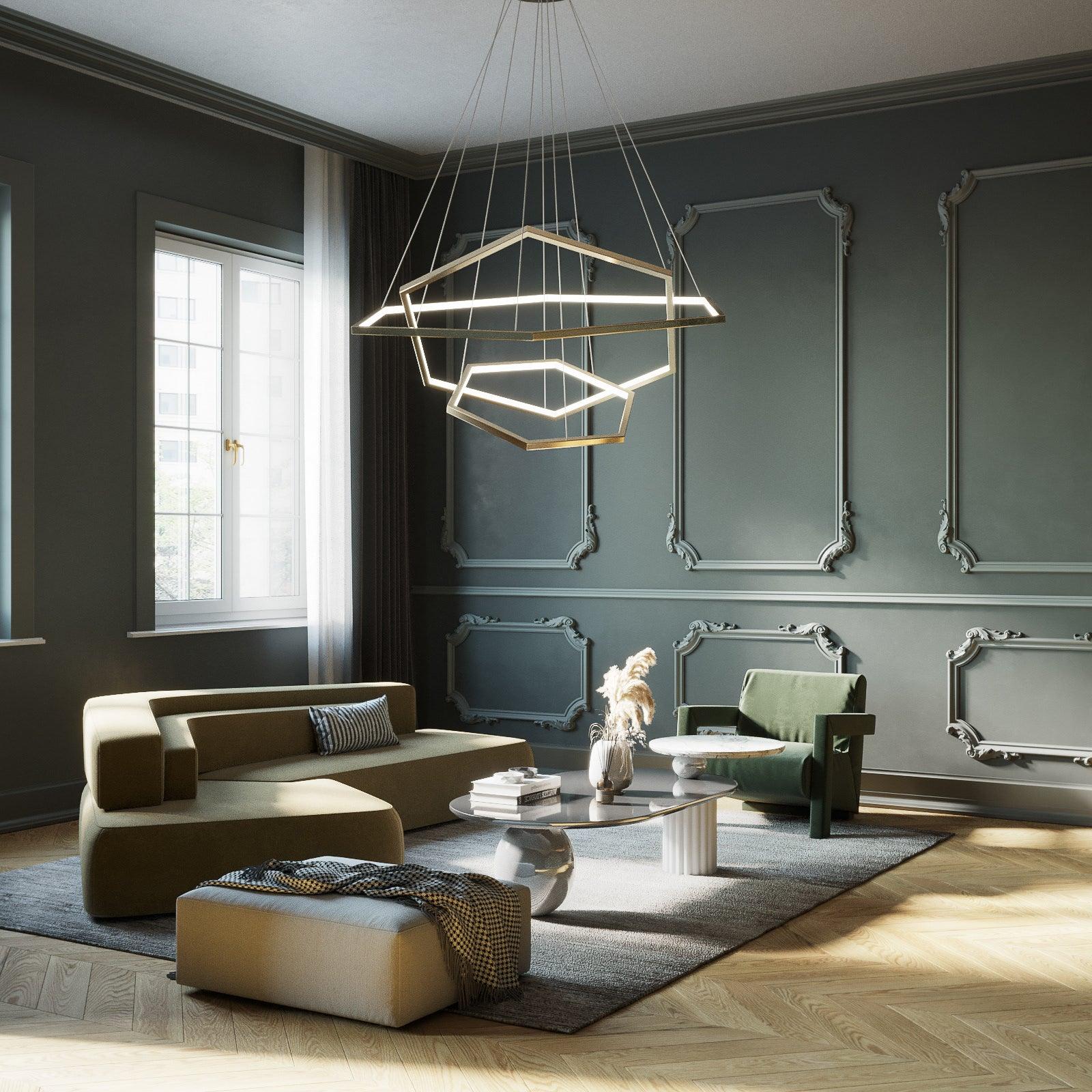 Ilira Lustre Moderne Minimaliste Métal Acrylique - Neutralighting