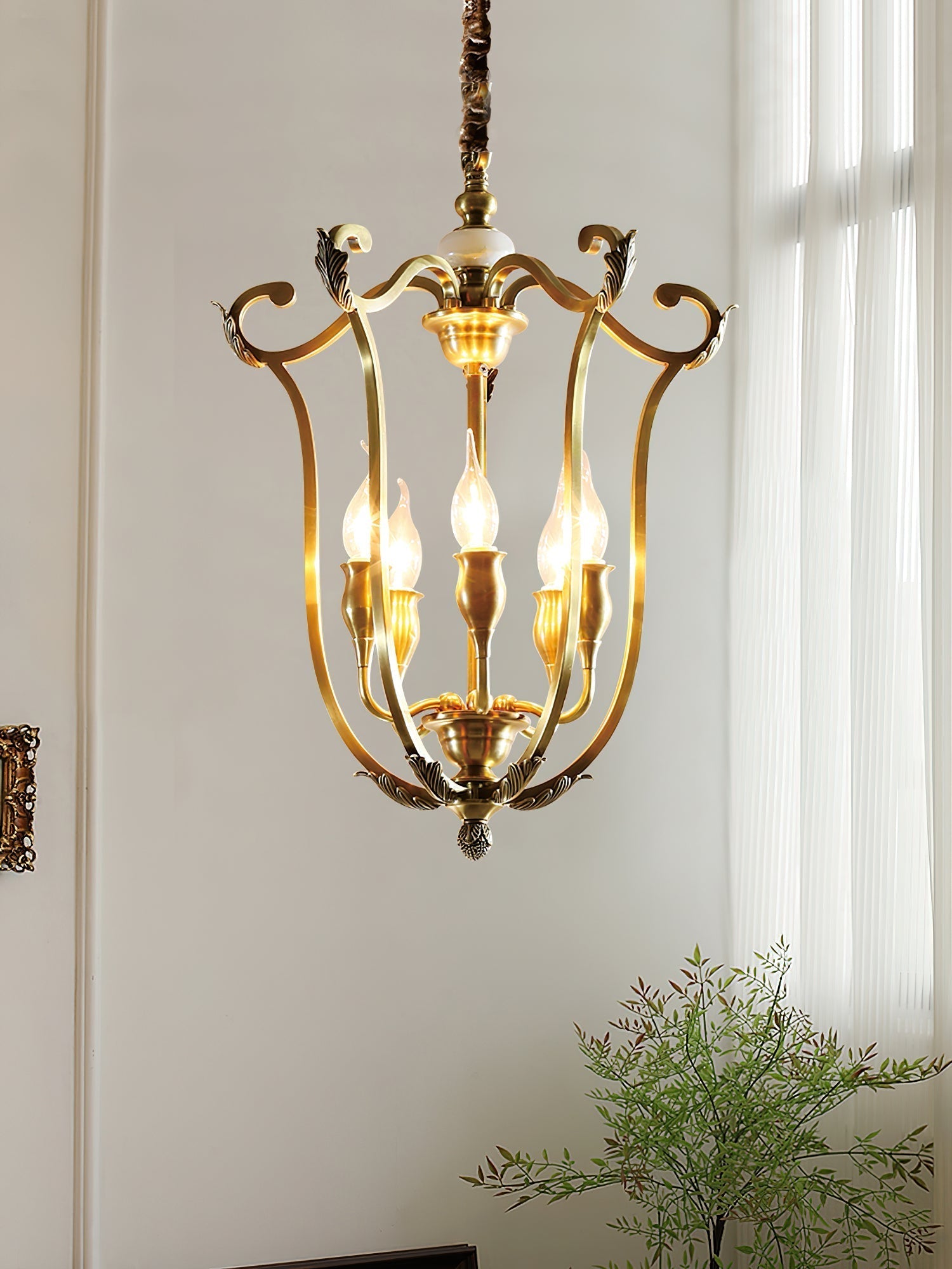 Caloren Suspension Créativité Individuelle Laiton Métal - Neutralighting