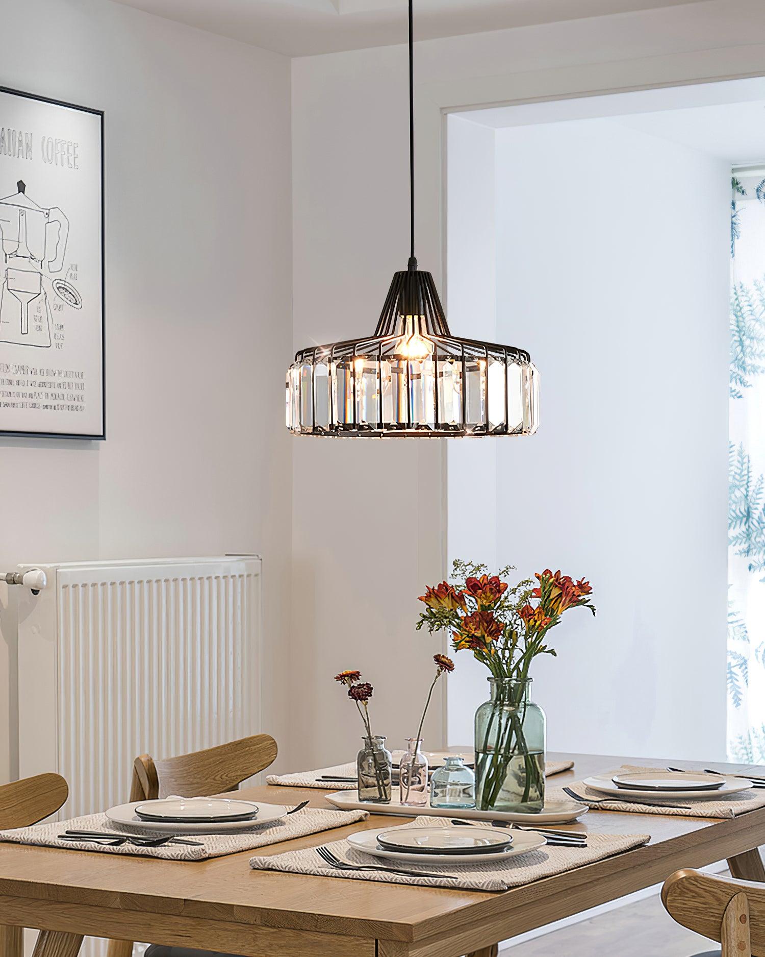 Hinkley Lampe Pendante Cristal Géométrique Moderne - Neutralighting