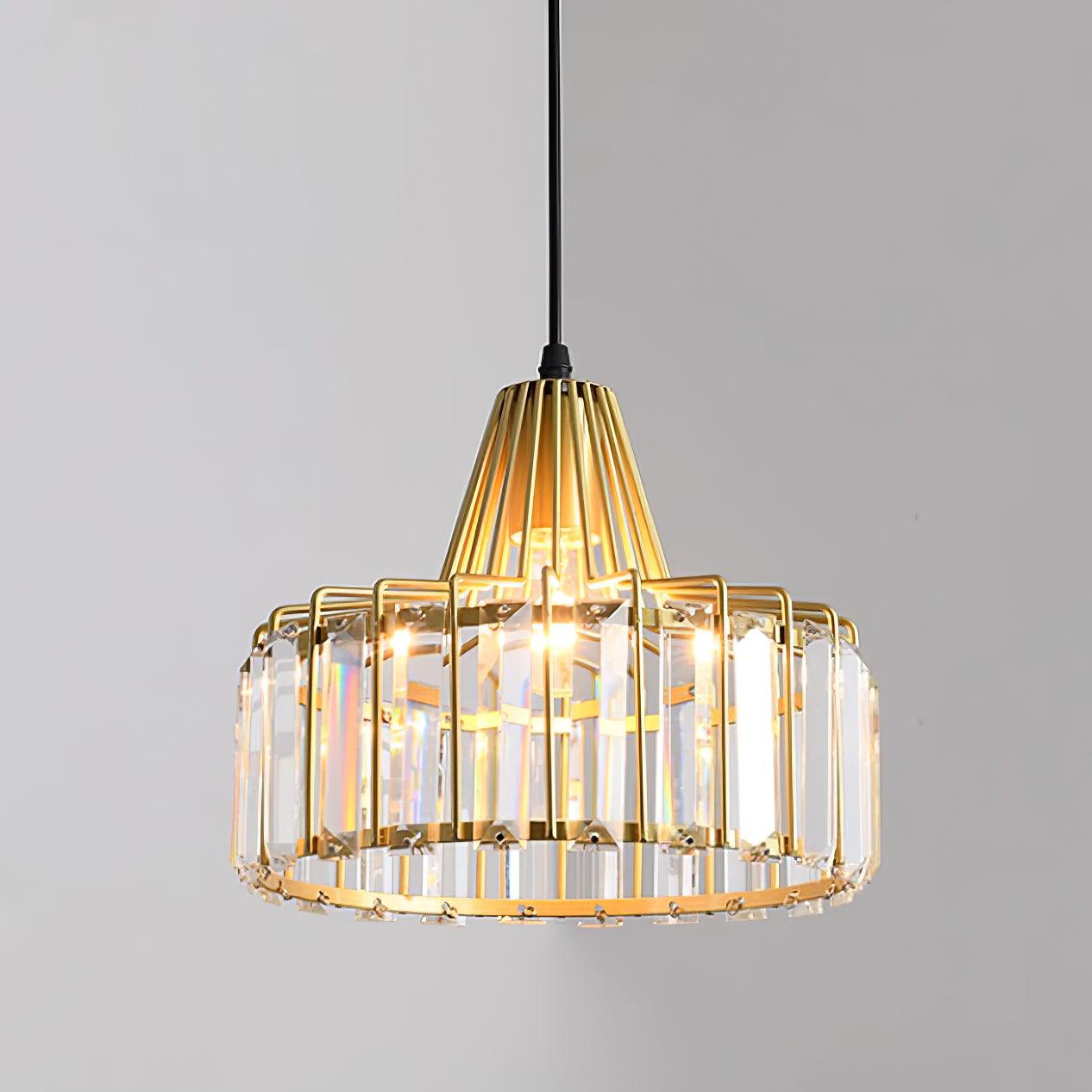 Hinkley Lampe Pendante Cristal Géométrique Moderne - Neutralighting