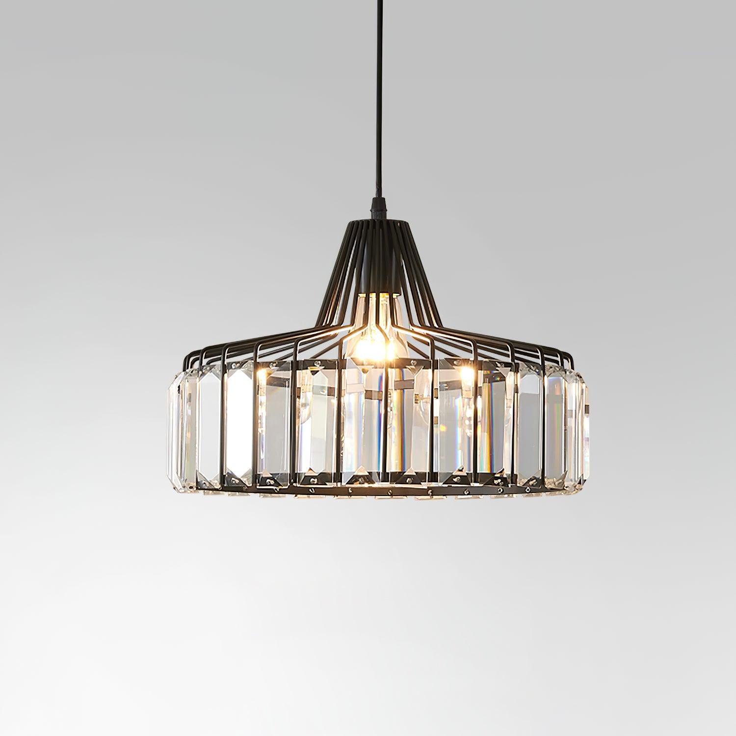 Hinkley Lampe Pendante Cristal Géométrique Moderne - Neutralighting