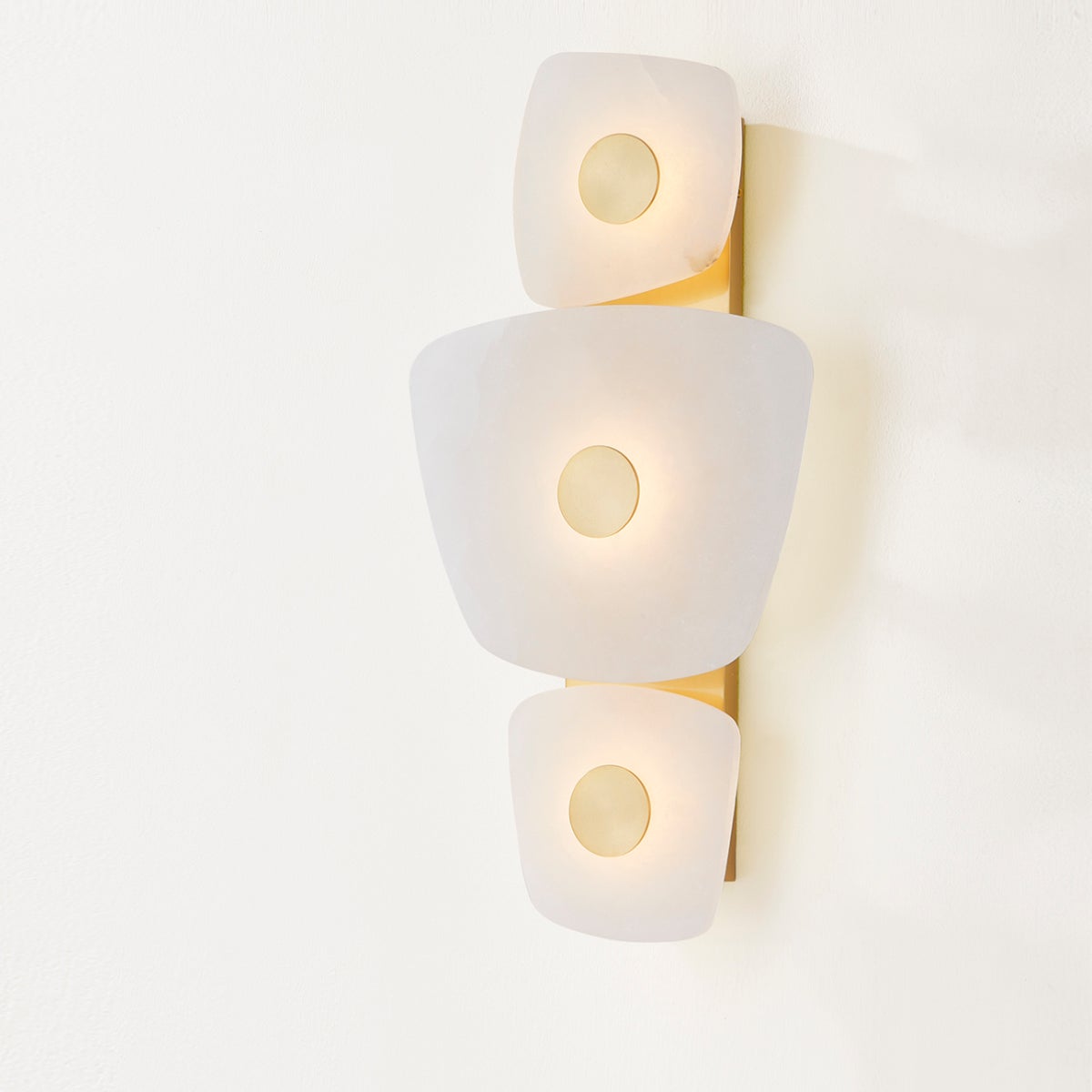Vavenarae Applique Murale En Albâtre Asymétrique - Neutralighting