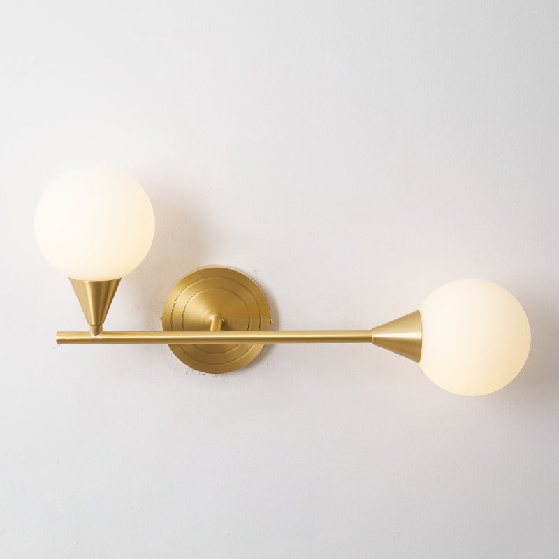 Holten Applique Murale en Verre et Laiton Armé Minimaliste Moderne - Neutralighting