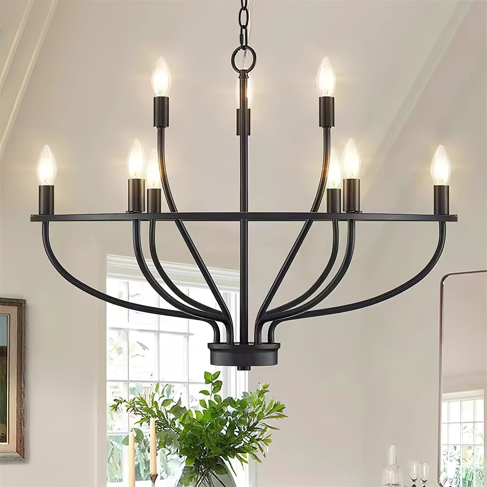 Myphaos Lustre en Métal de Laiton Industriel Vintage pour la Maison - Neutralighting