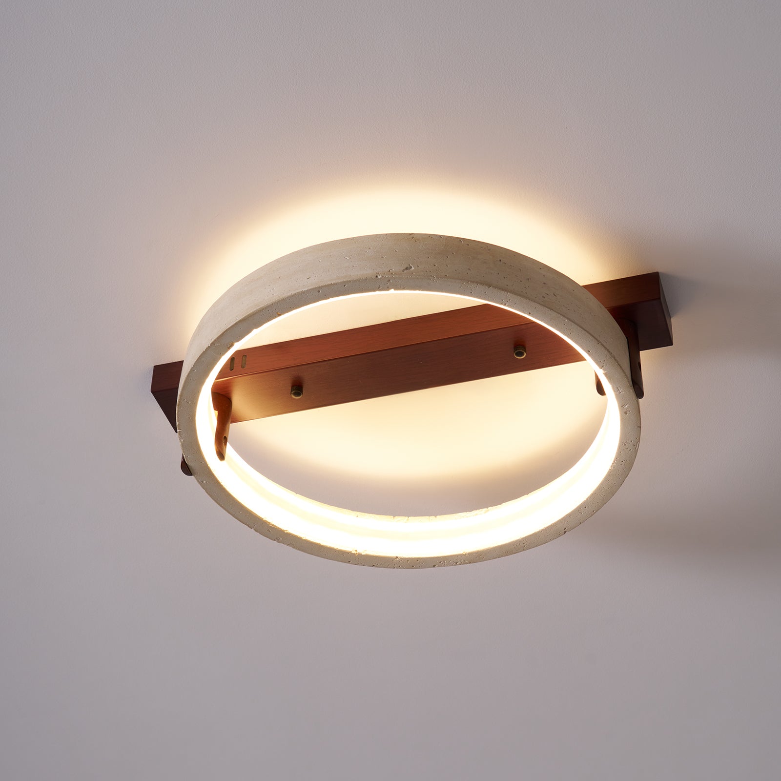 Ivlaeyra Applique Murale en Travertin Anneau - Neutralighting