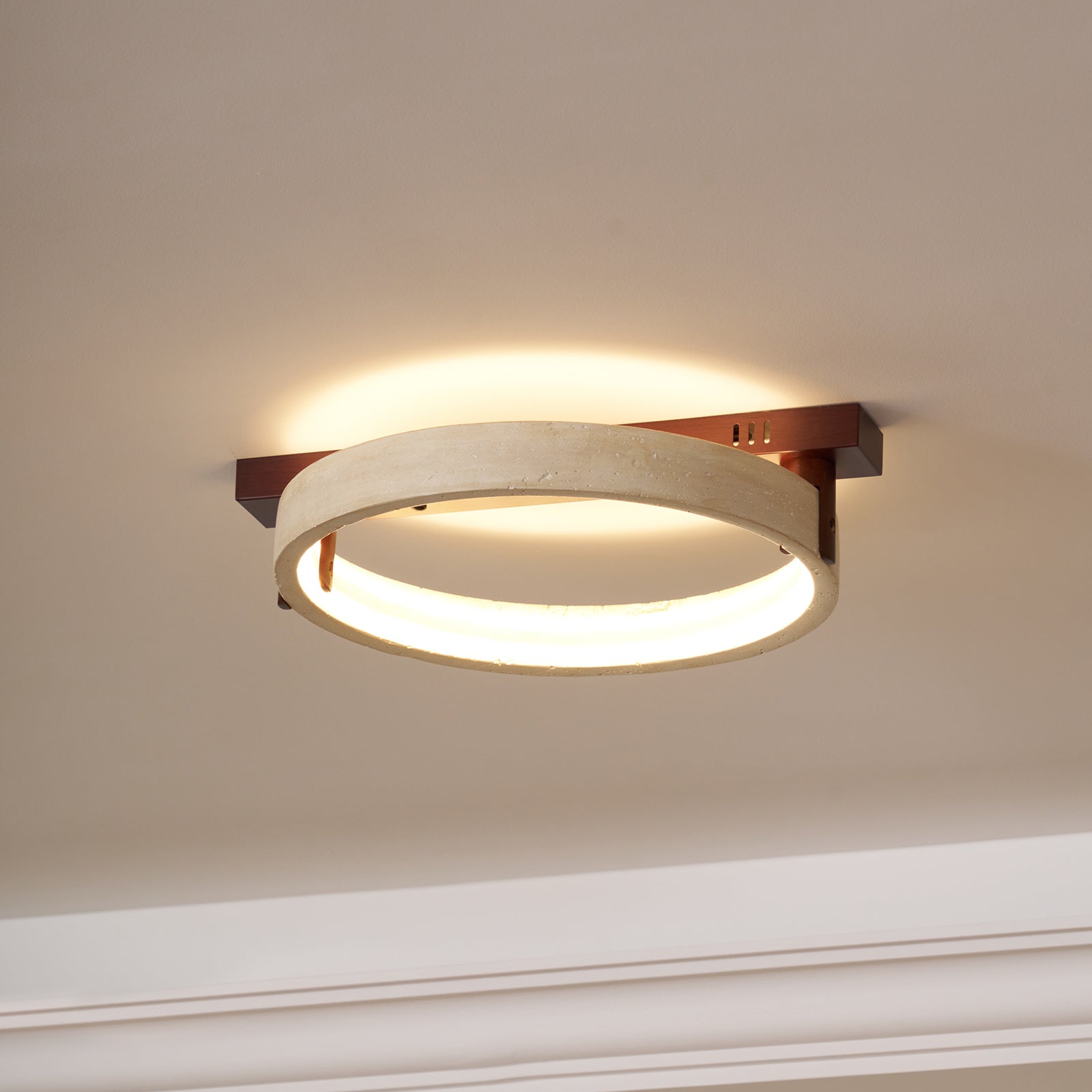 Ivlaeyra Applique Murale en Travertin Anneau - Neutralighting