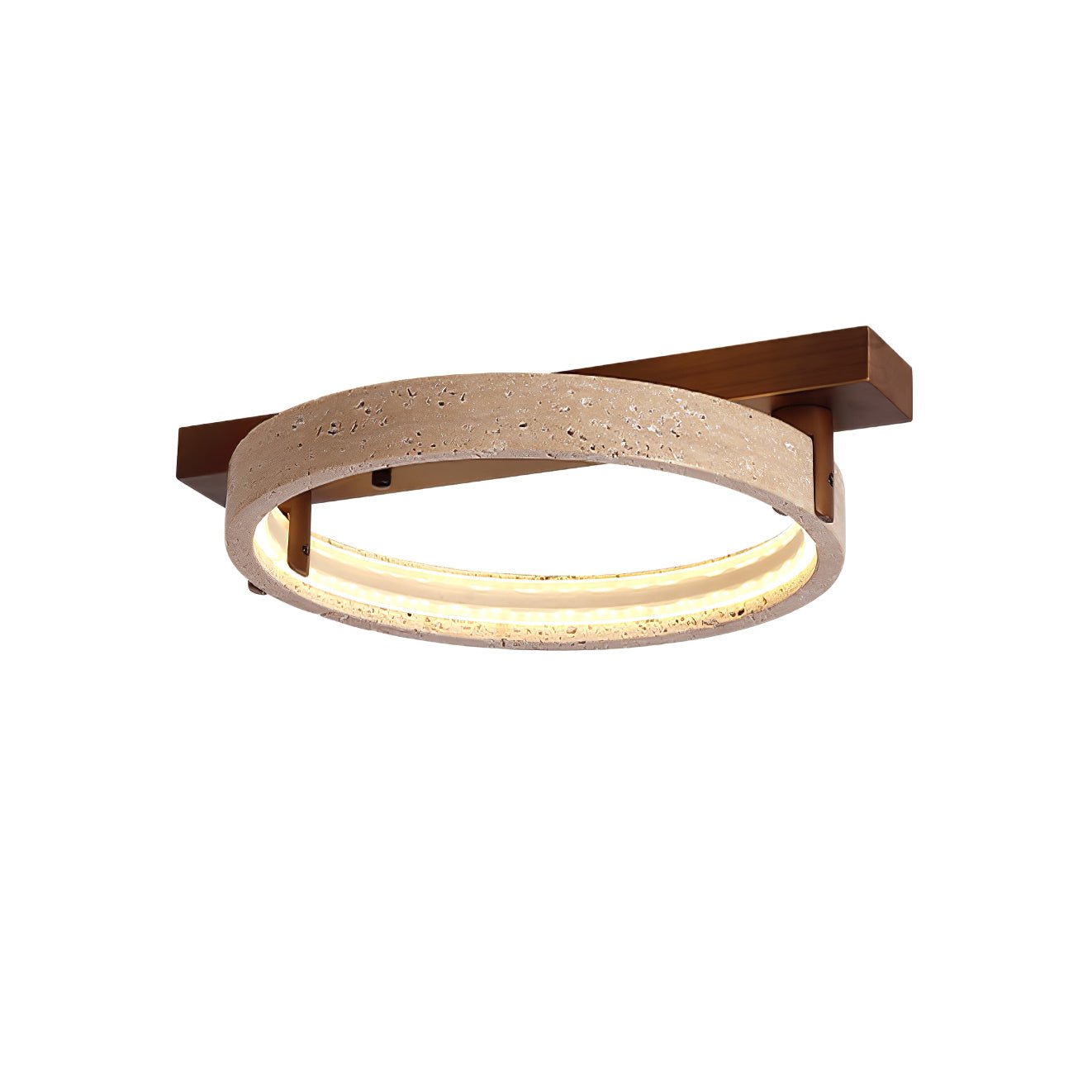 Ivlaeyra Applique Murale en Travertin Anneau - Neutralighting