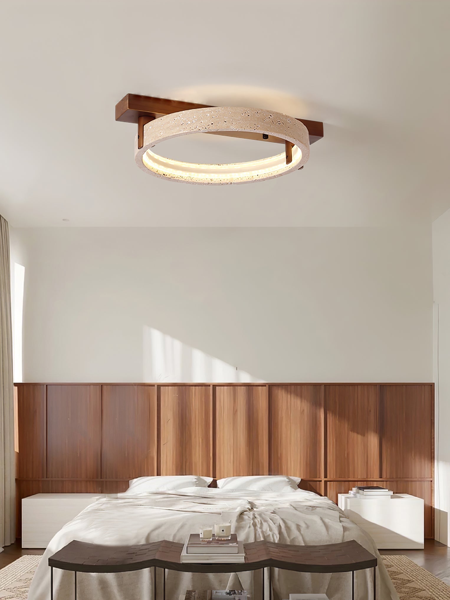 Ivlaeyra Applique Murale en Travertin Anneau - Neutralighting