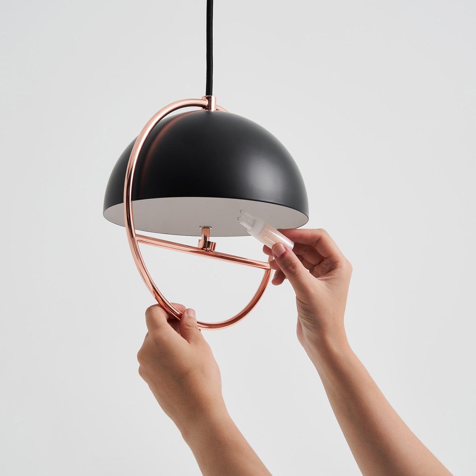 Zephira Lampe Pendante Acier Classique - Neutralighting