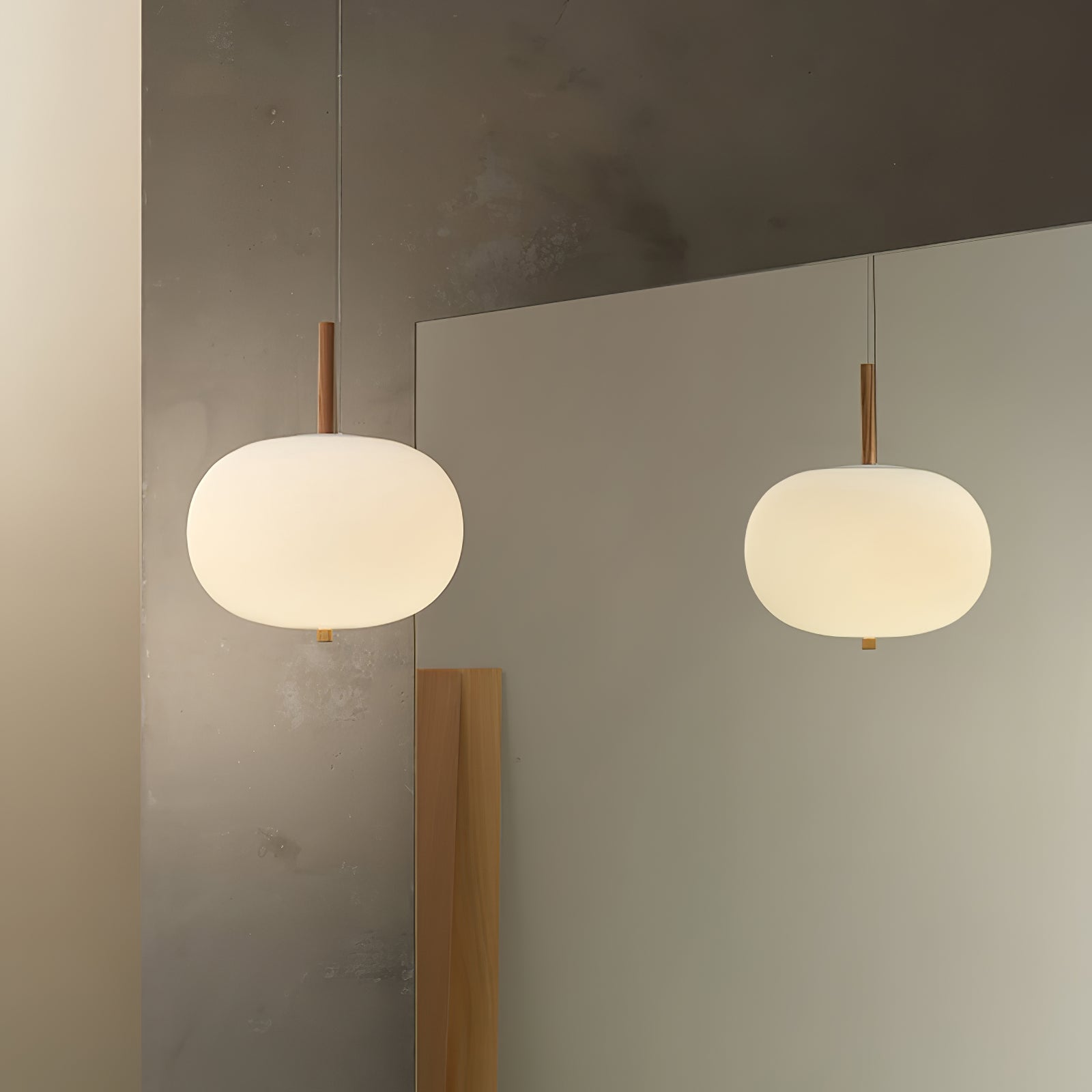 Duality Suspension en Verre Moderne - Neutralighting