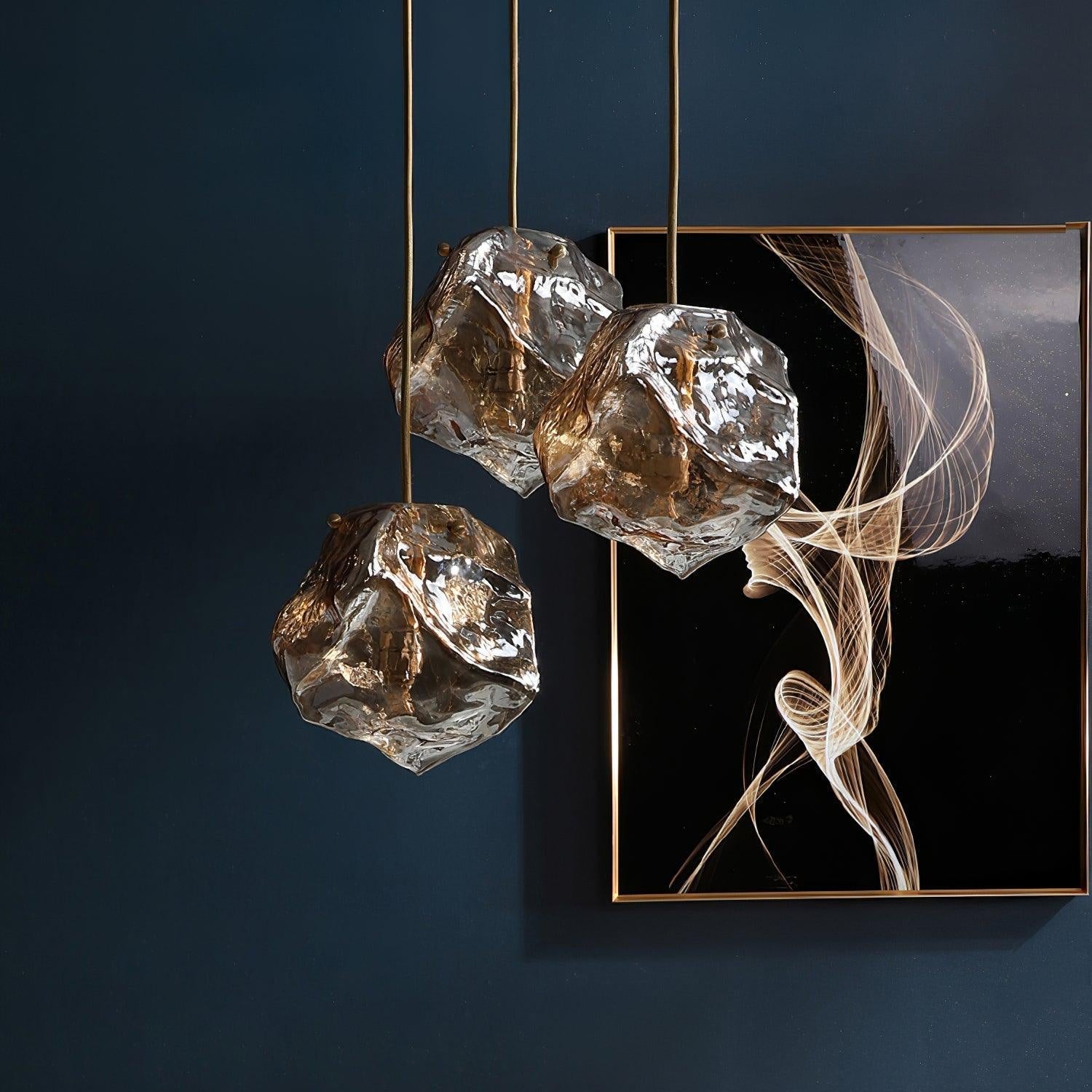 Ice Verre Suspension Luminaire Design - Neutralighting