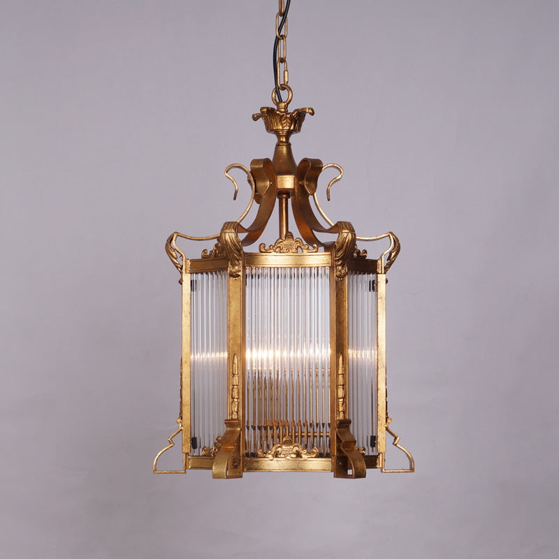 Venoryra Vintage Unique Rust Metal Chandelier - Lamp Copper
