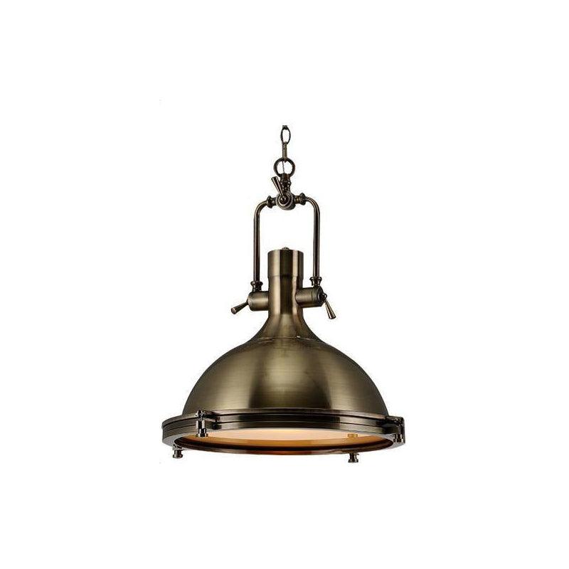Solara Lampe Suspendue en Laiton Industrielle - Neutralighting
