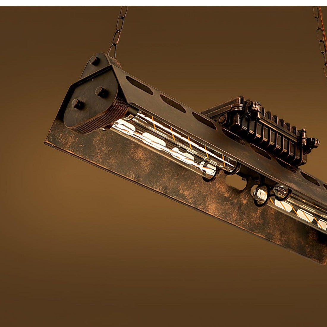 Noah Lustre Industriel Steampunk
