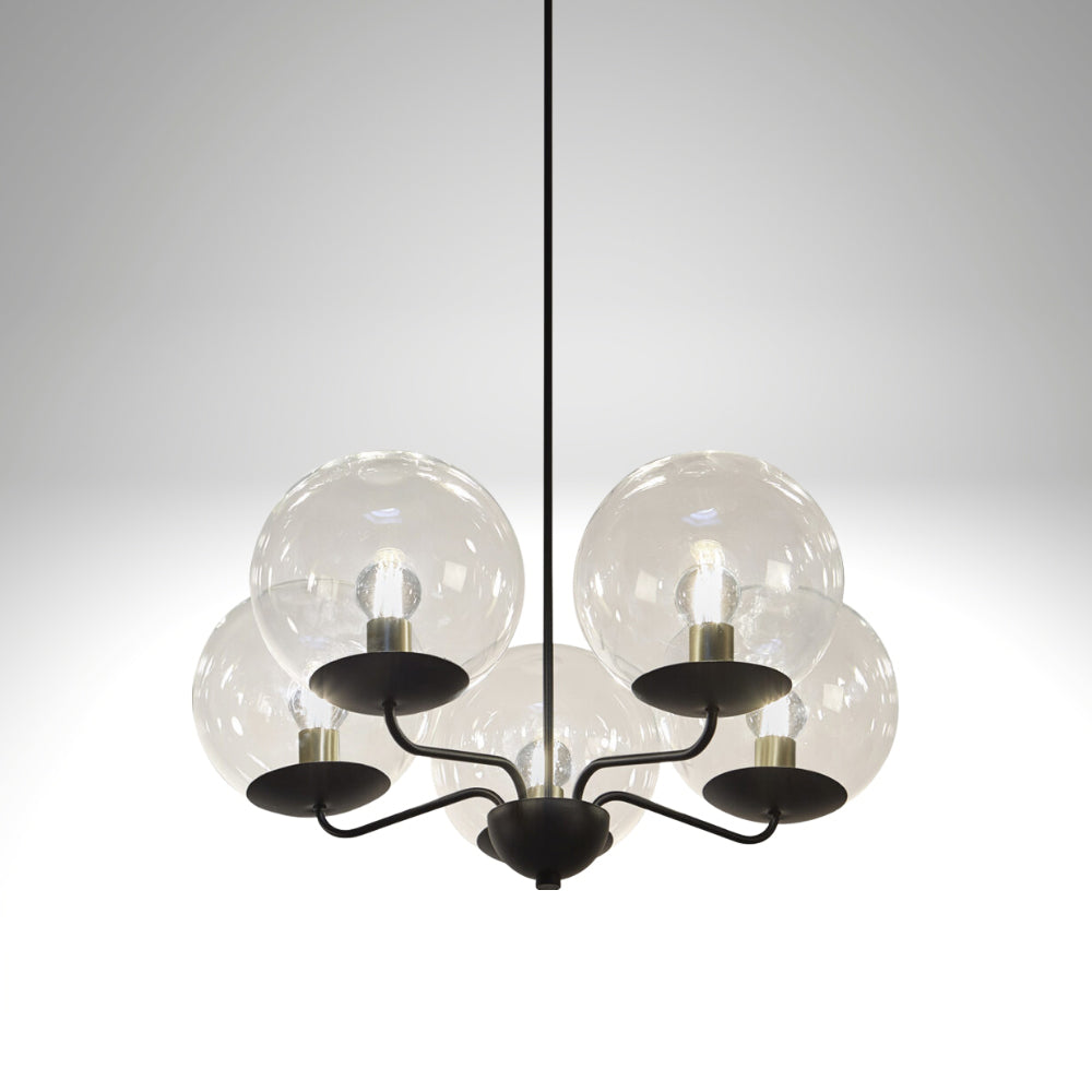 Calaeor Lustre Verre Métal Élégance Premium - Neutralighting