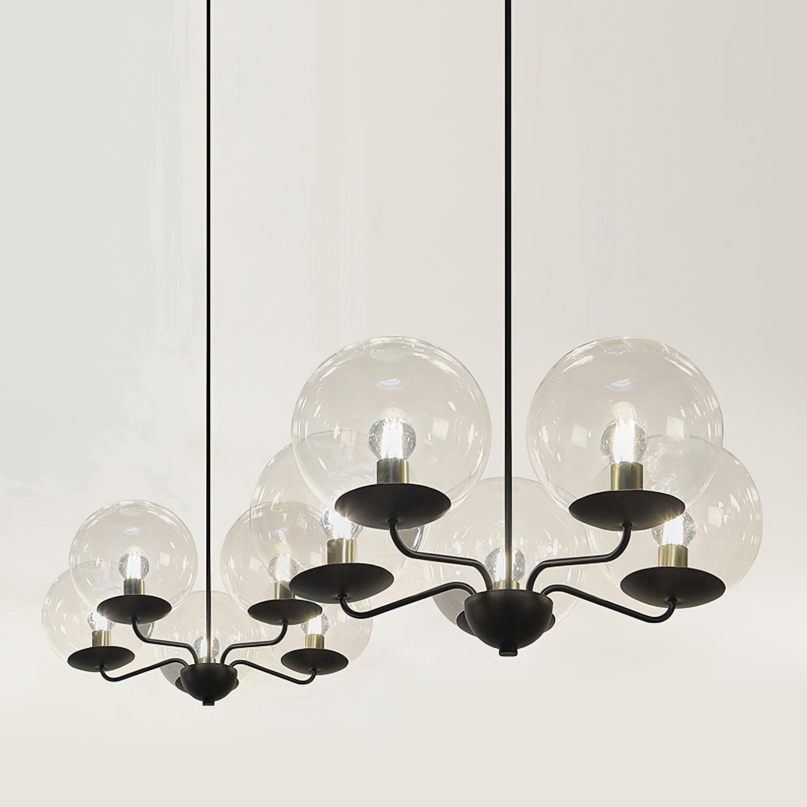 Calaeor Lustre Verre Métal Élégance Premium - Neutralighting