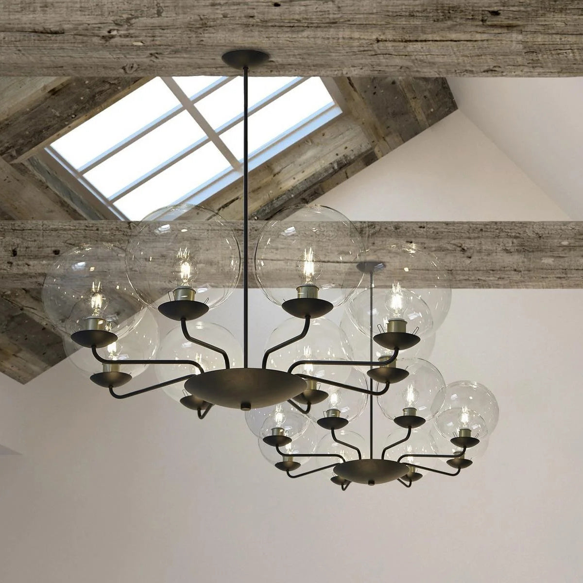 Calaeor Lustre Verre Métal Élégance Premium - Neutralighting