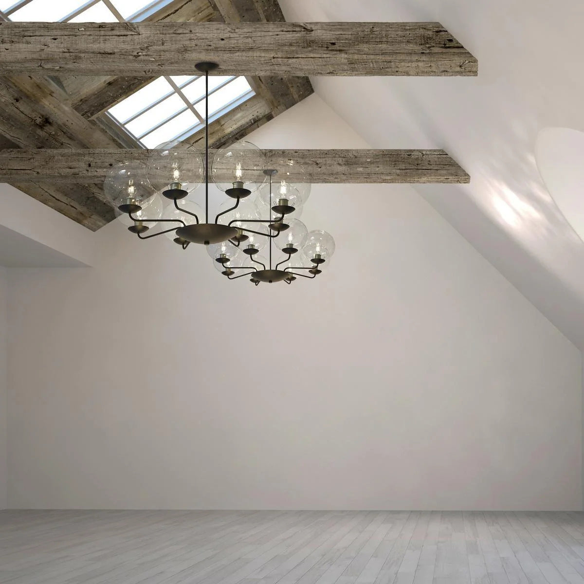 Calaeor Lustre Verre Métal Élégance Premium - Neutralighting