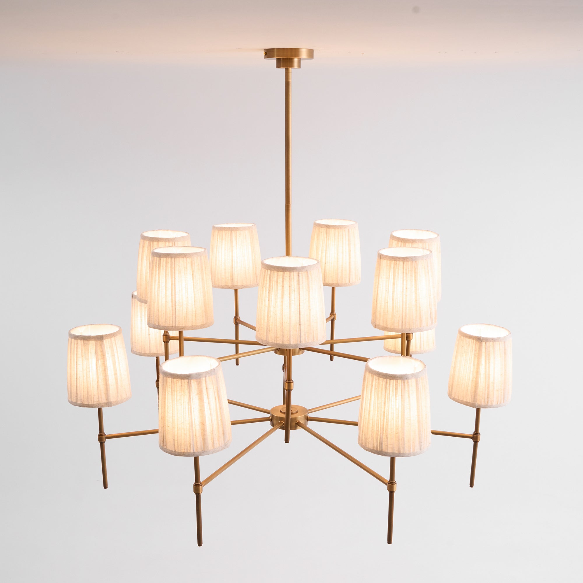 Erthaos Lustre Métal Tissu Élégance Premium - Neutralighting
