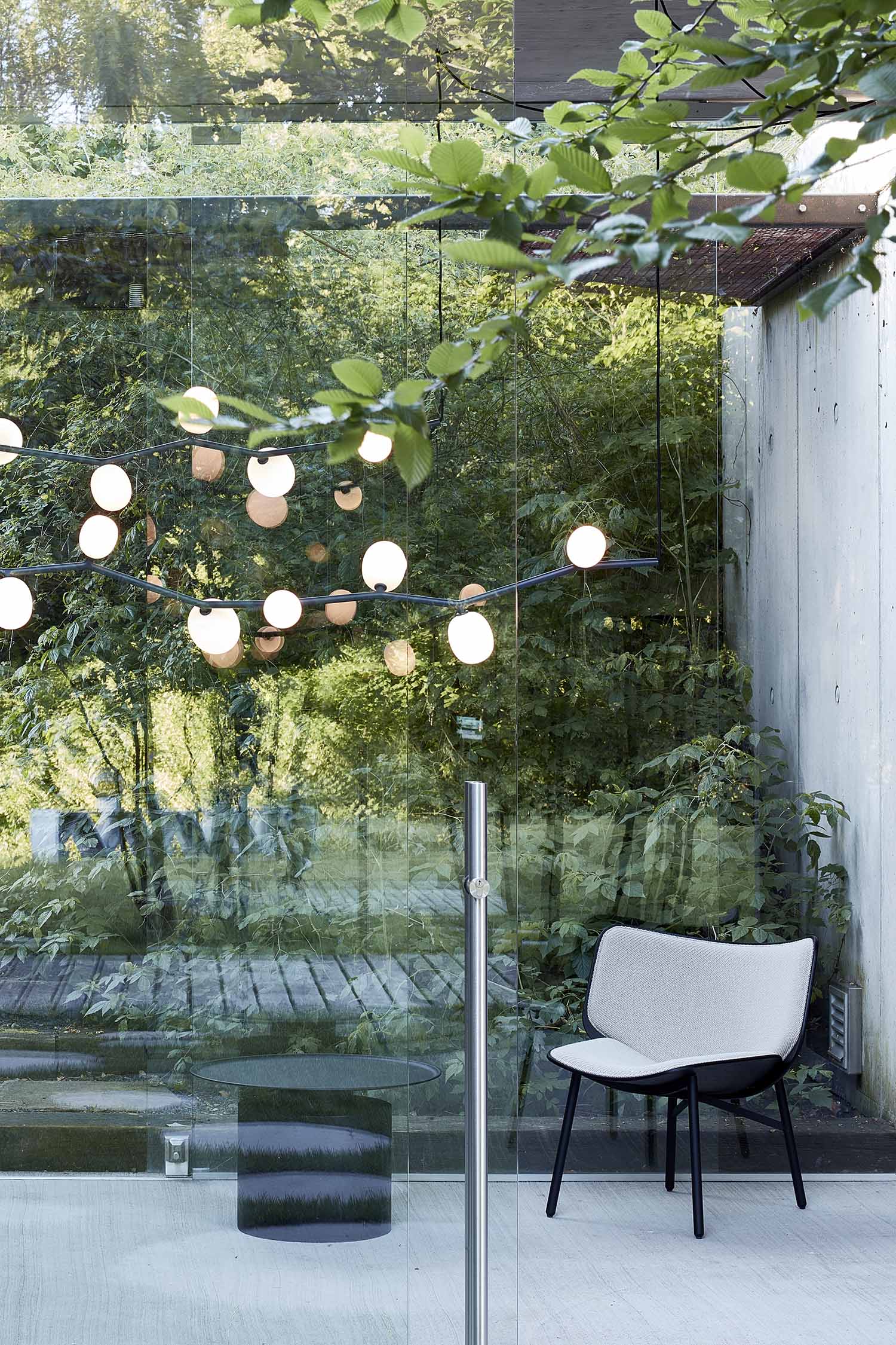 Evmirion Suspension Horizontale Verre Moderne - Neutralighting