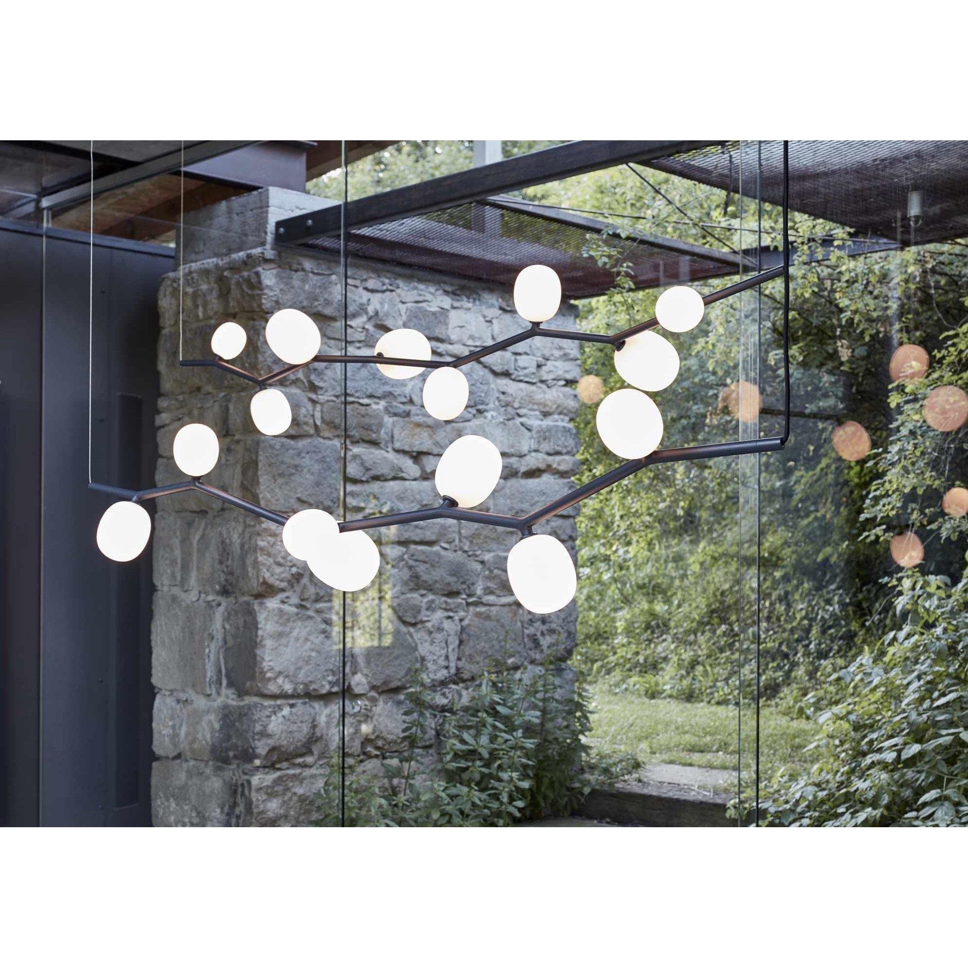 Evmirion Suspension Horizontale Verre Moderne - Neutralighting