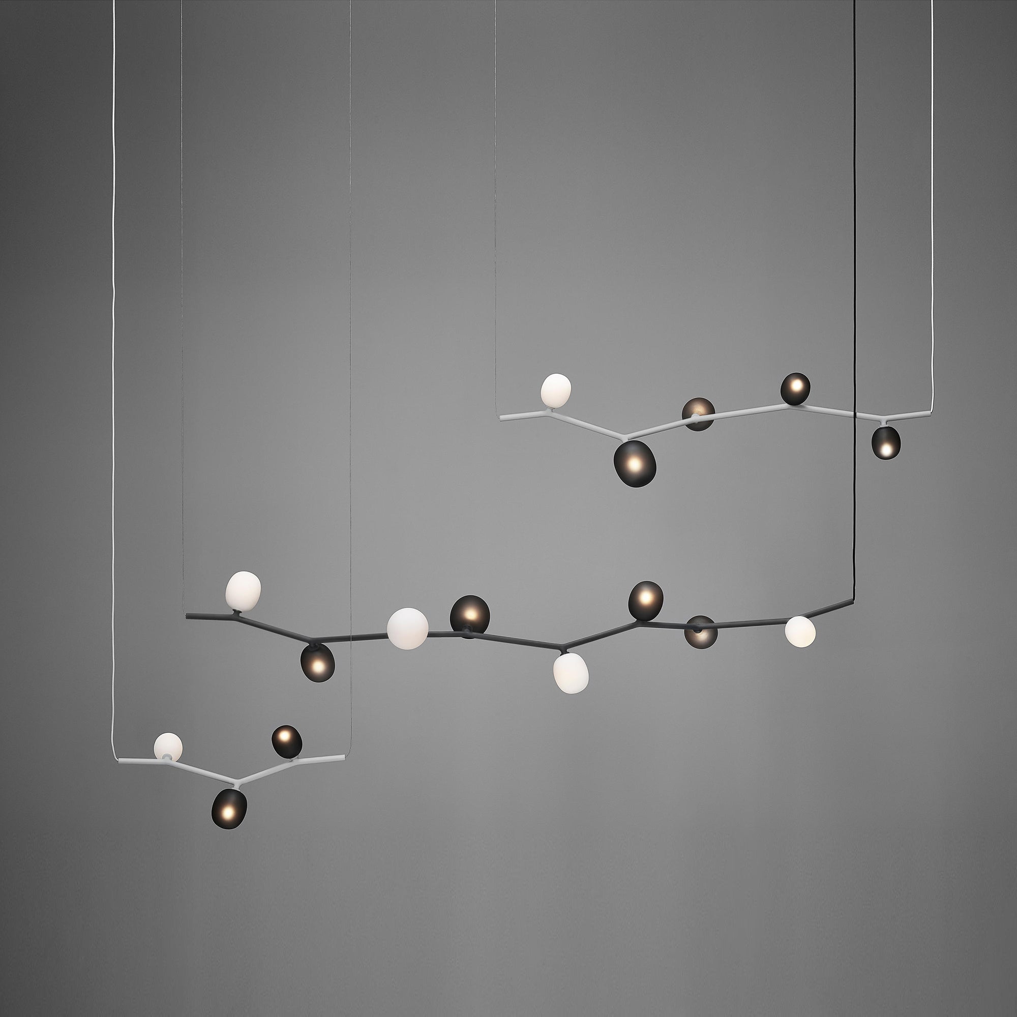 Evmirion Suspension Horizontale Verre Moderne - Neutralighting