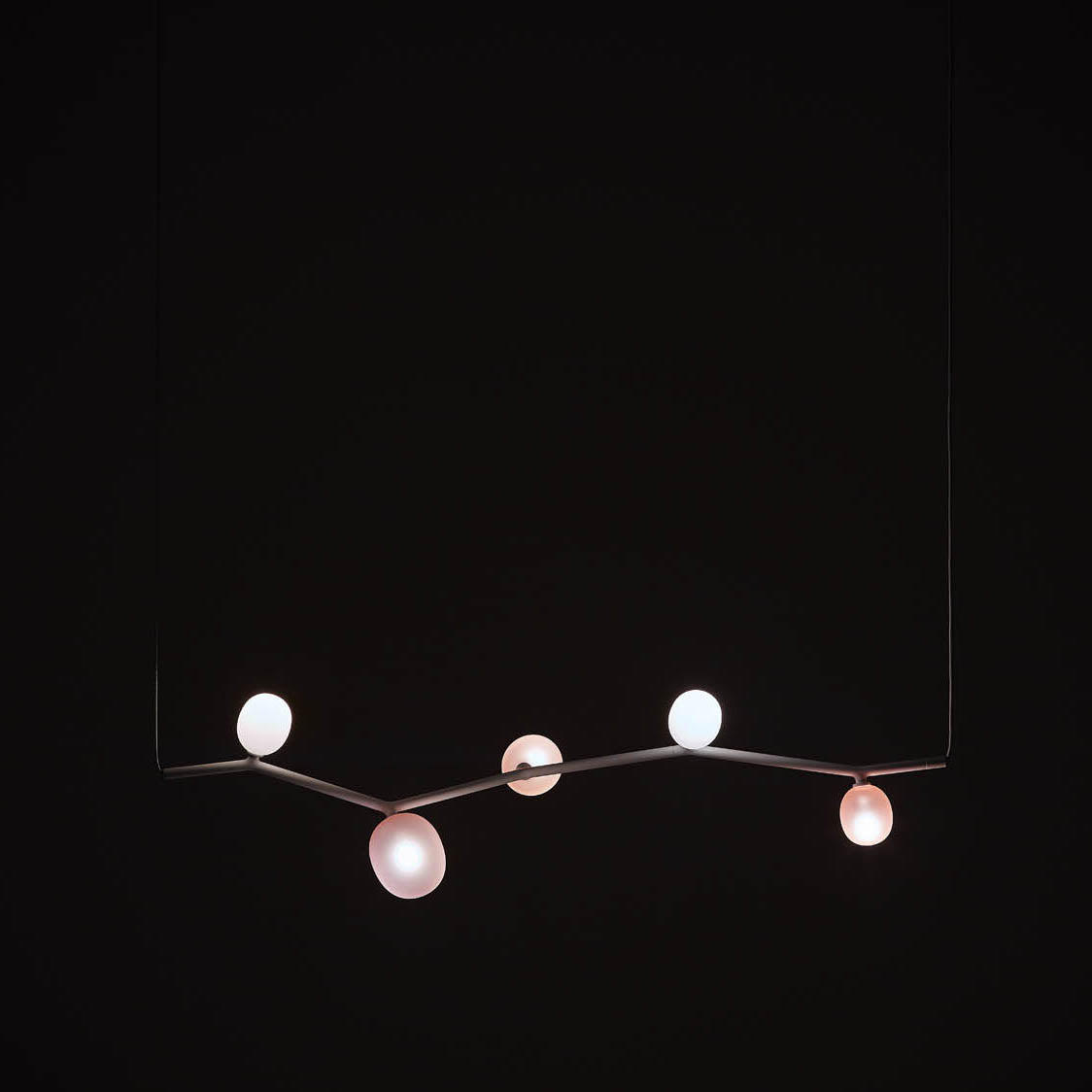 Evmirion Suspension Horizontale Verre Moderne - Neutralighting